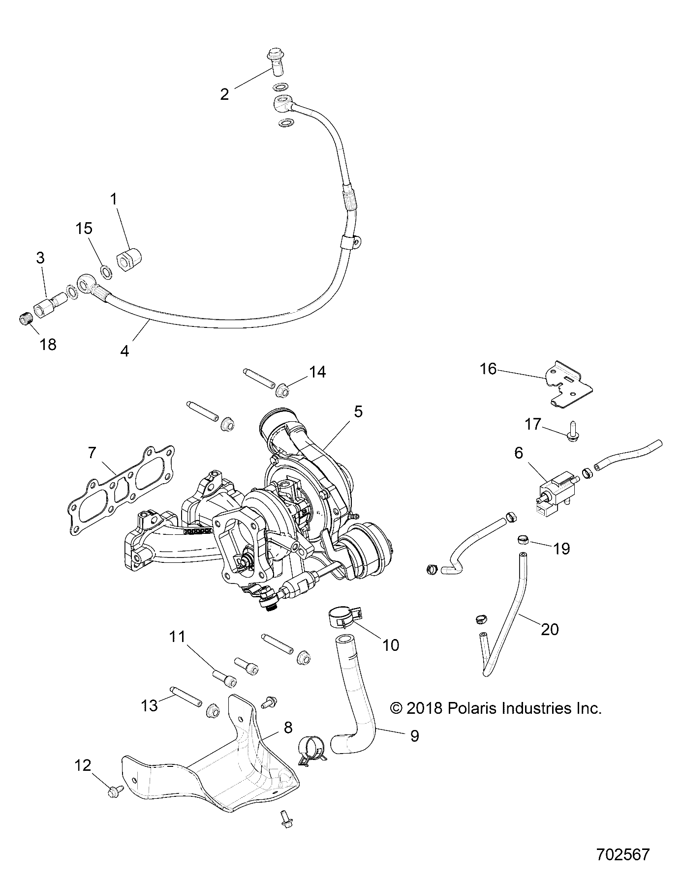 Part Number : 7052693 BANJO BOLT  M12 X 1.5  M10 X 1