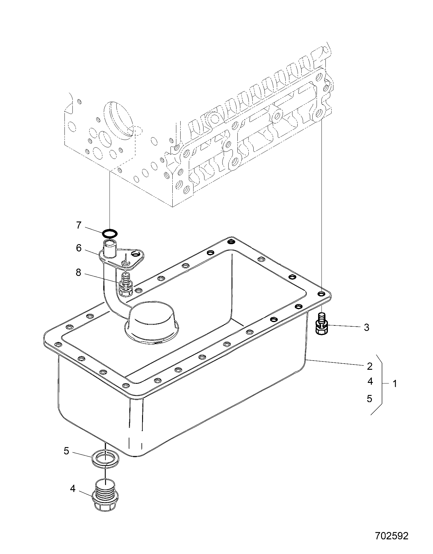 Foto diagrama Polaris que contem a peça 3070504