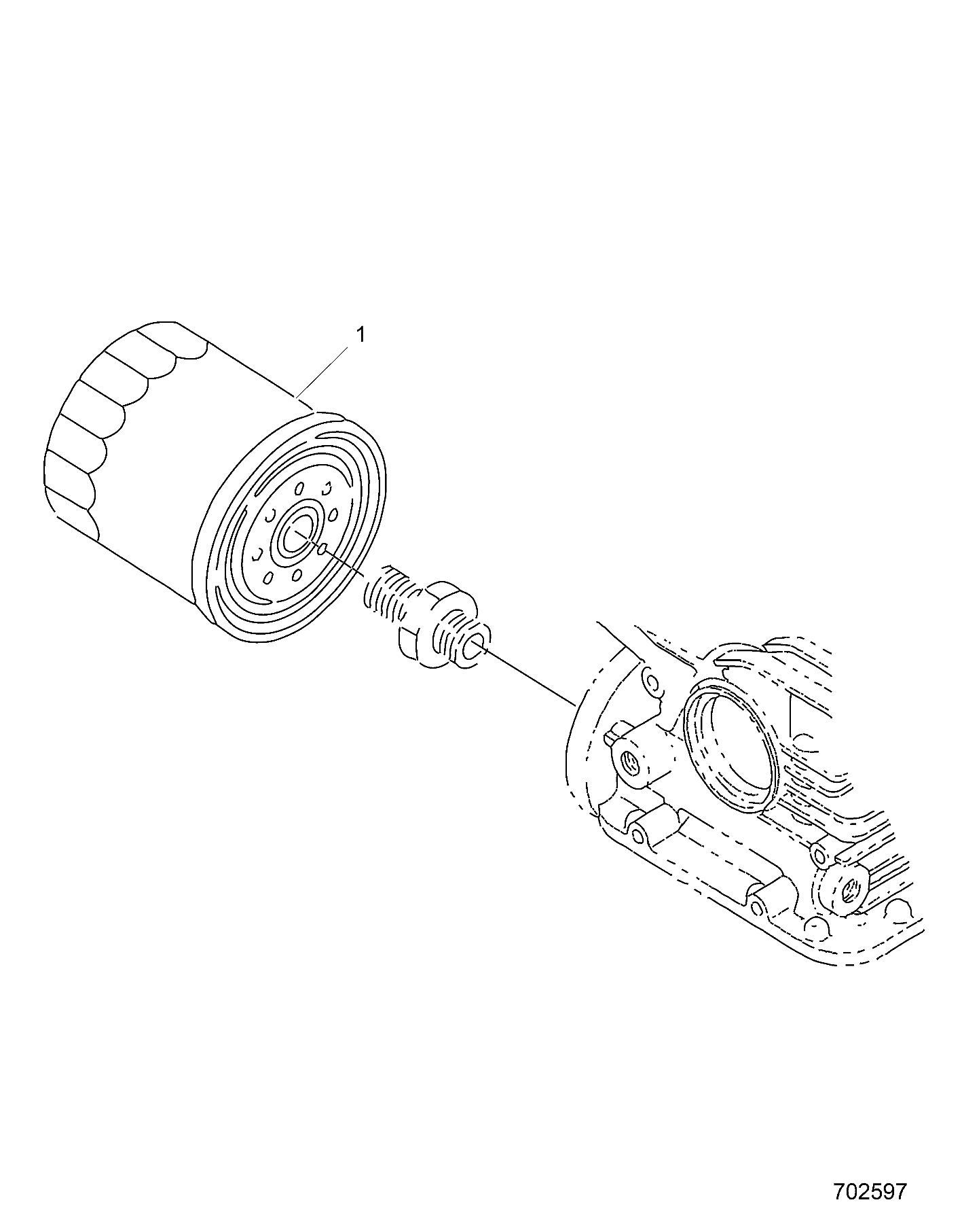 Part Number : 3070549 CARTRIDGE OIL FILTER