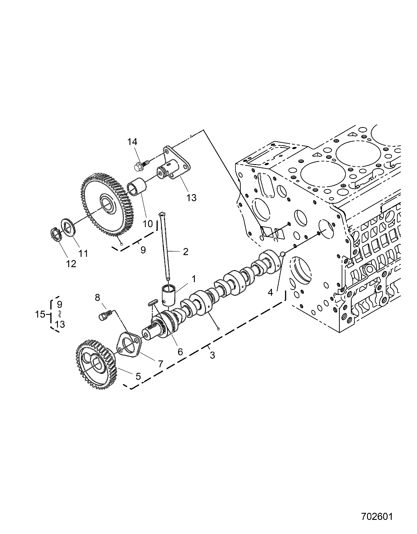 Part Number : 3070584 BOLT FLANGE