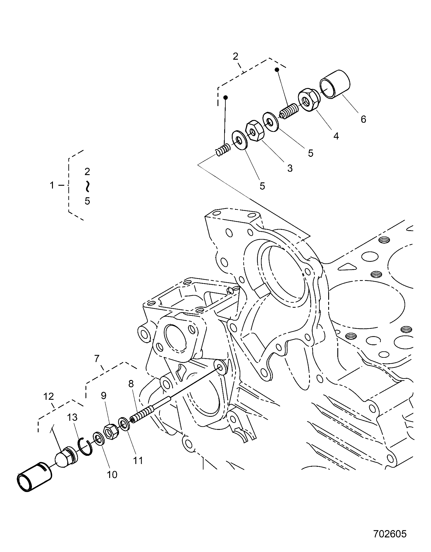 Foto diagrama Polaris que contem a peça 3070626