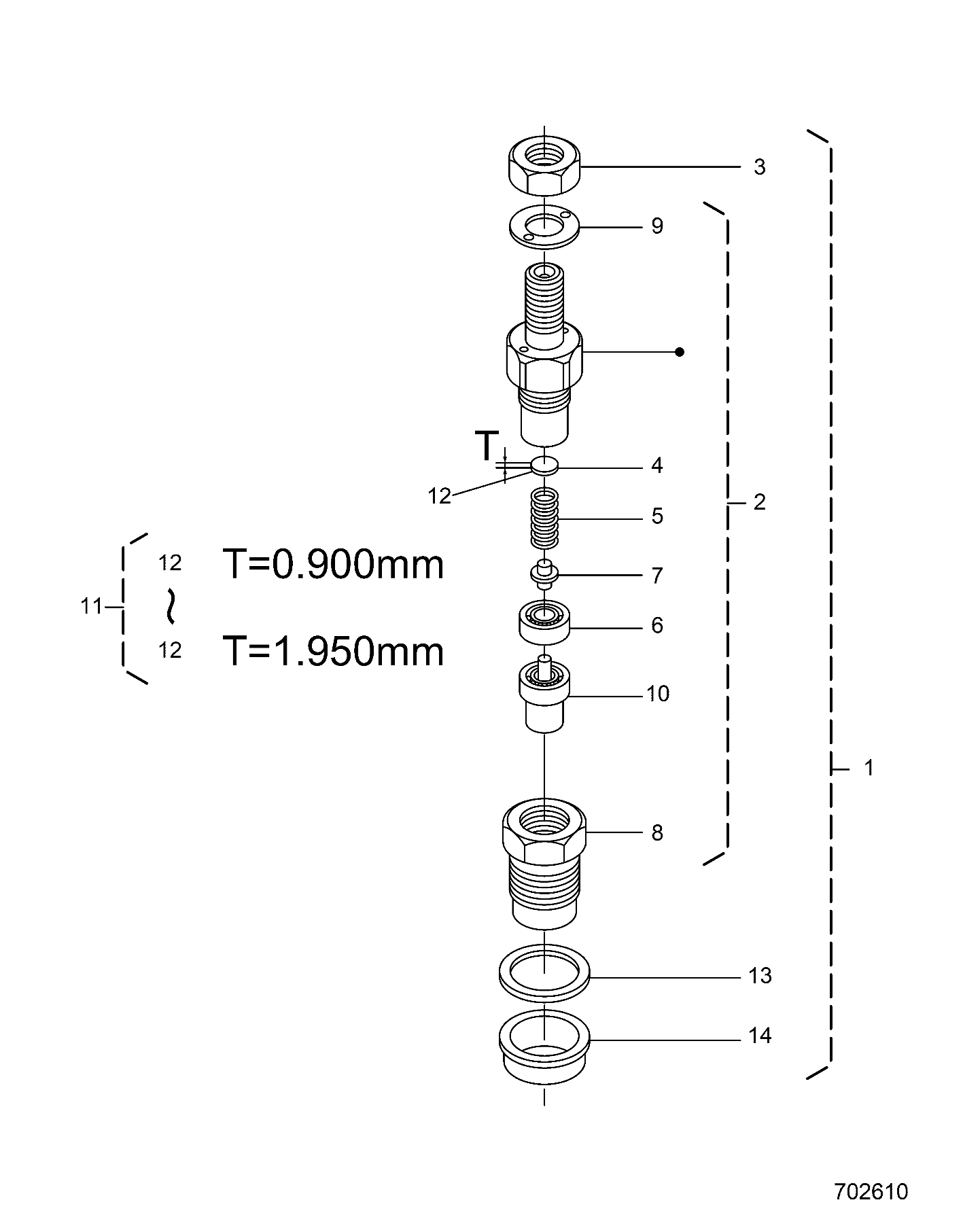 Part Number : 3070672 WASHER PLAIN