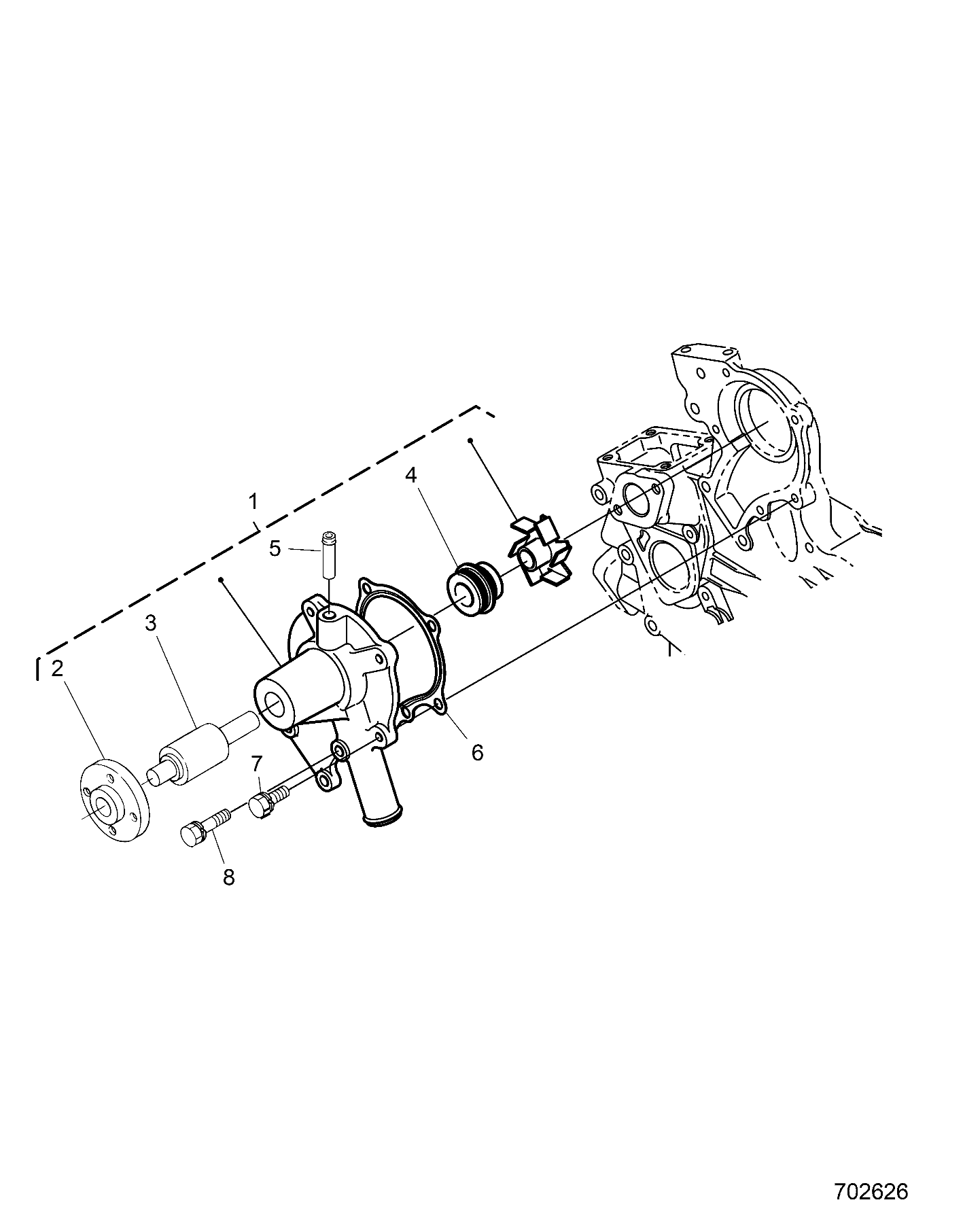 Part Number : 3070708 BOLT SEMS