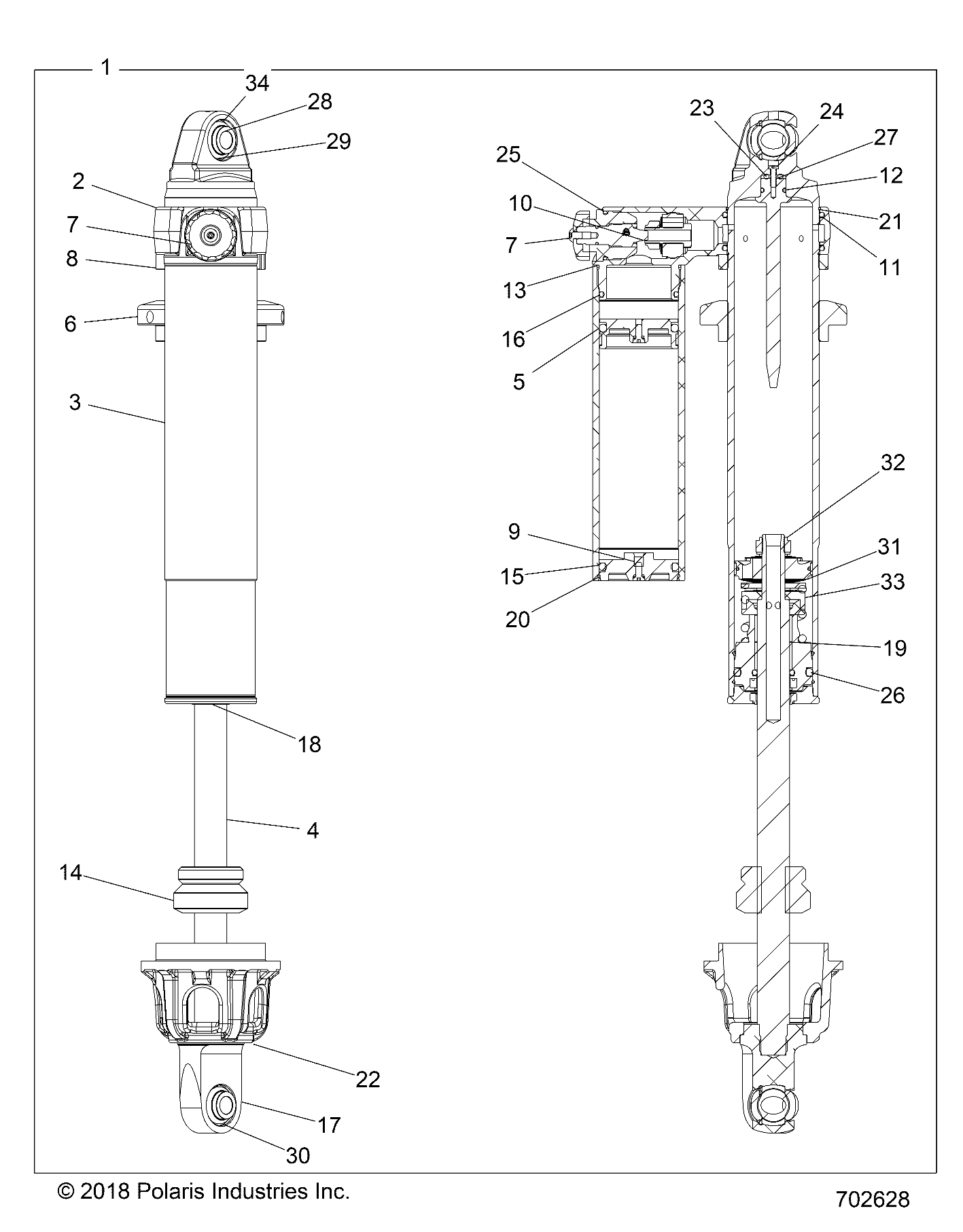 Part Number : 1800959 SHAFT NEEDLE 1825008