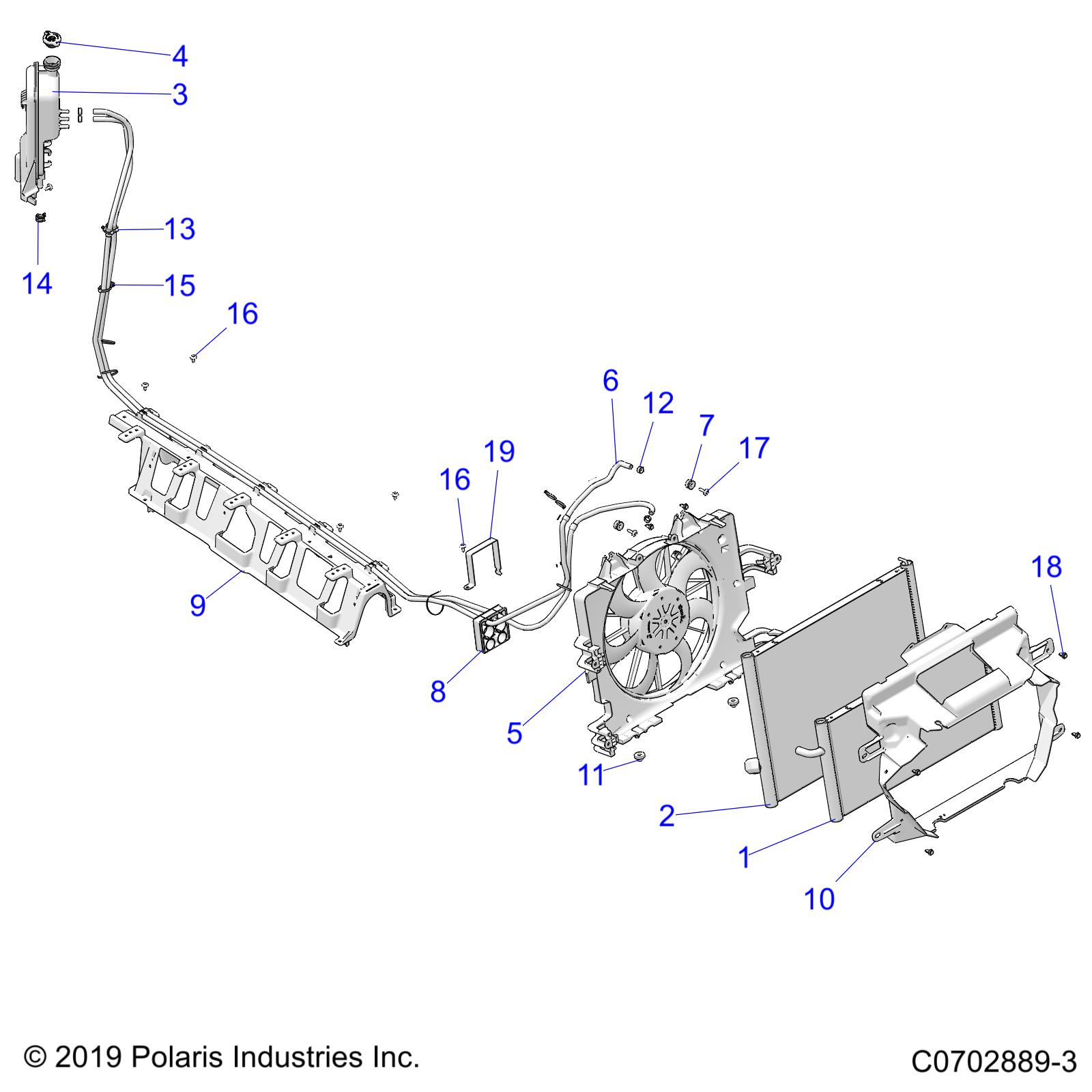 Part Number : 5455459 SHROUD-RADIATOR