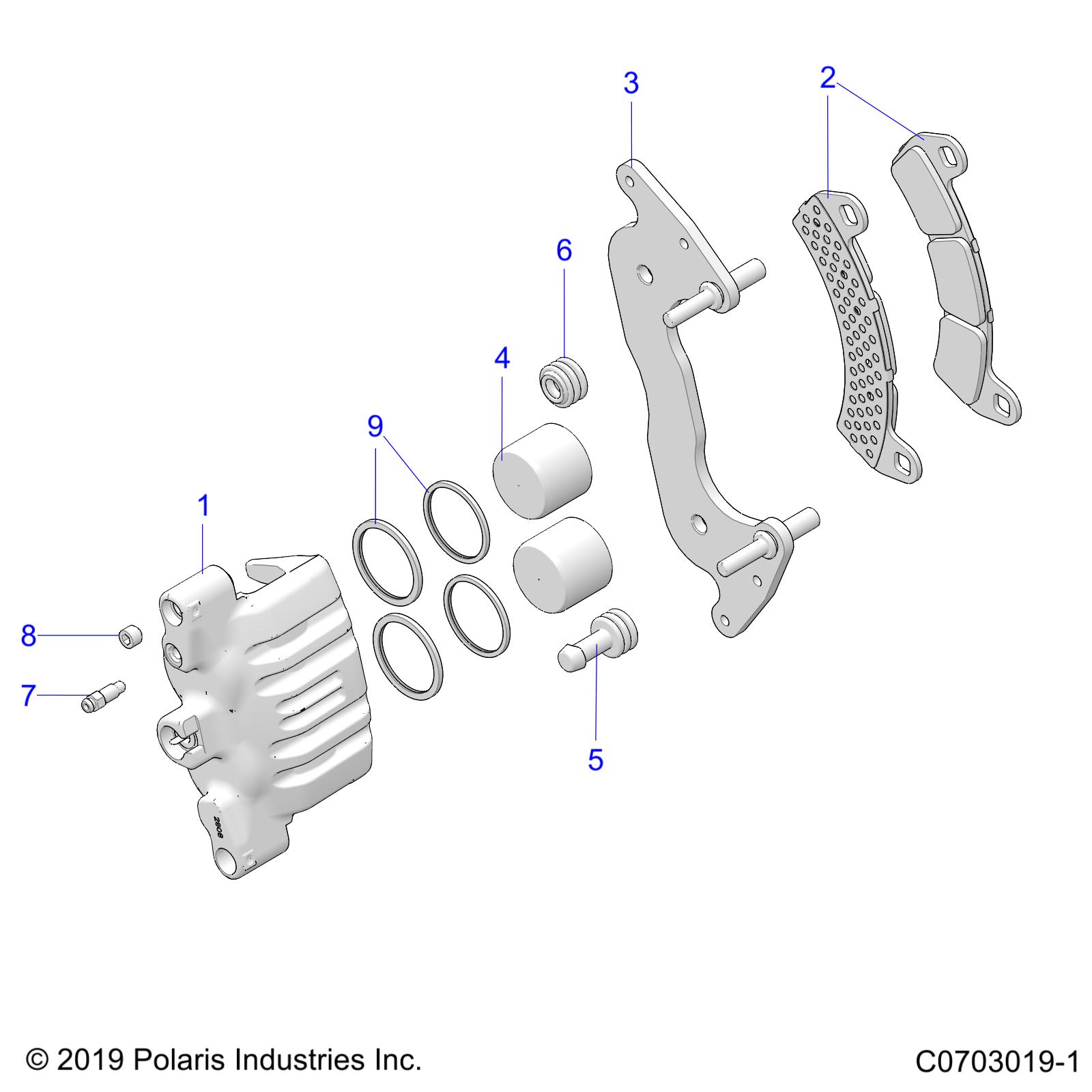 Part Number : 1913468 ASM-BRK-CAL-FR-2XL 1-5DB