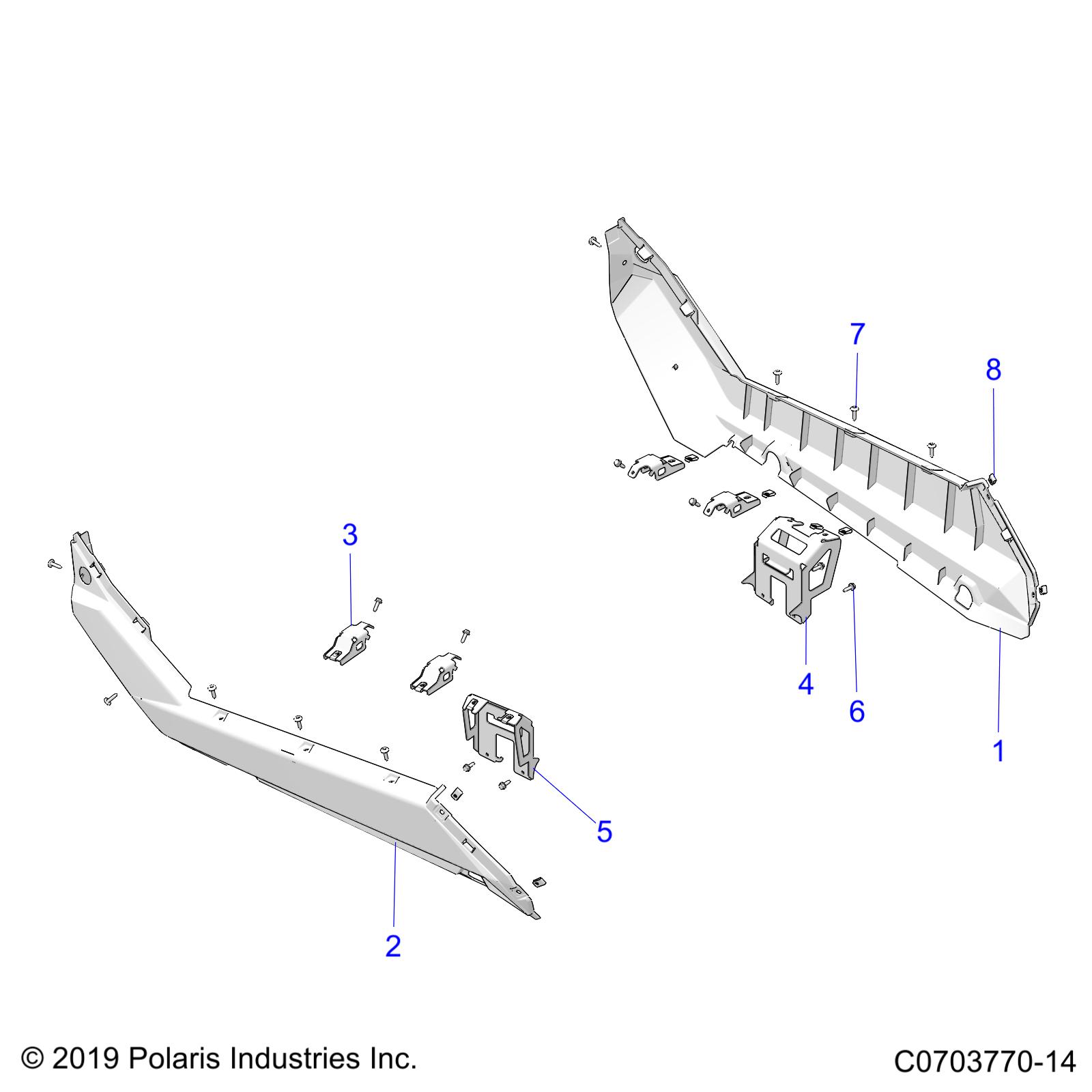 Foto diagrama Polaris que contem a peça 5267158