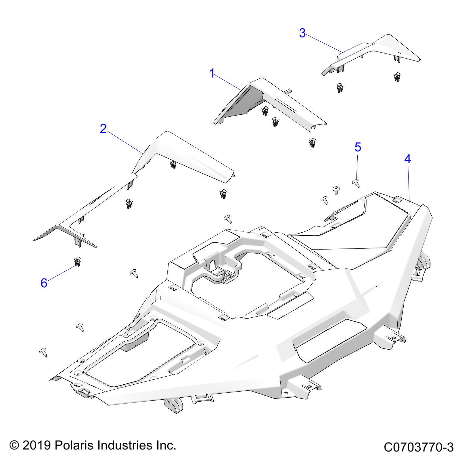 Part Number : 5455774-070 PANEL-DASH TRIM RH BLACK