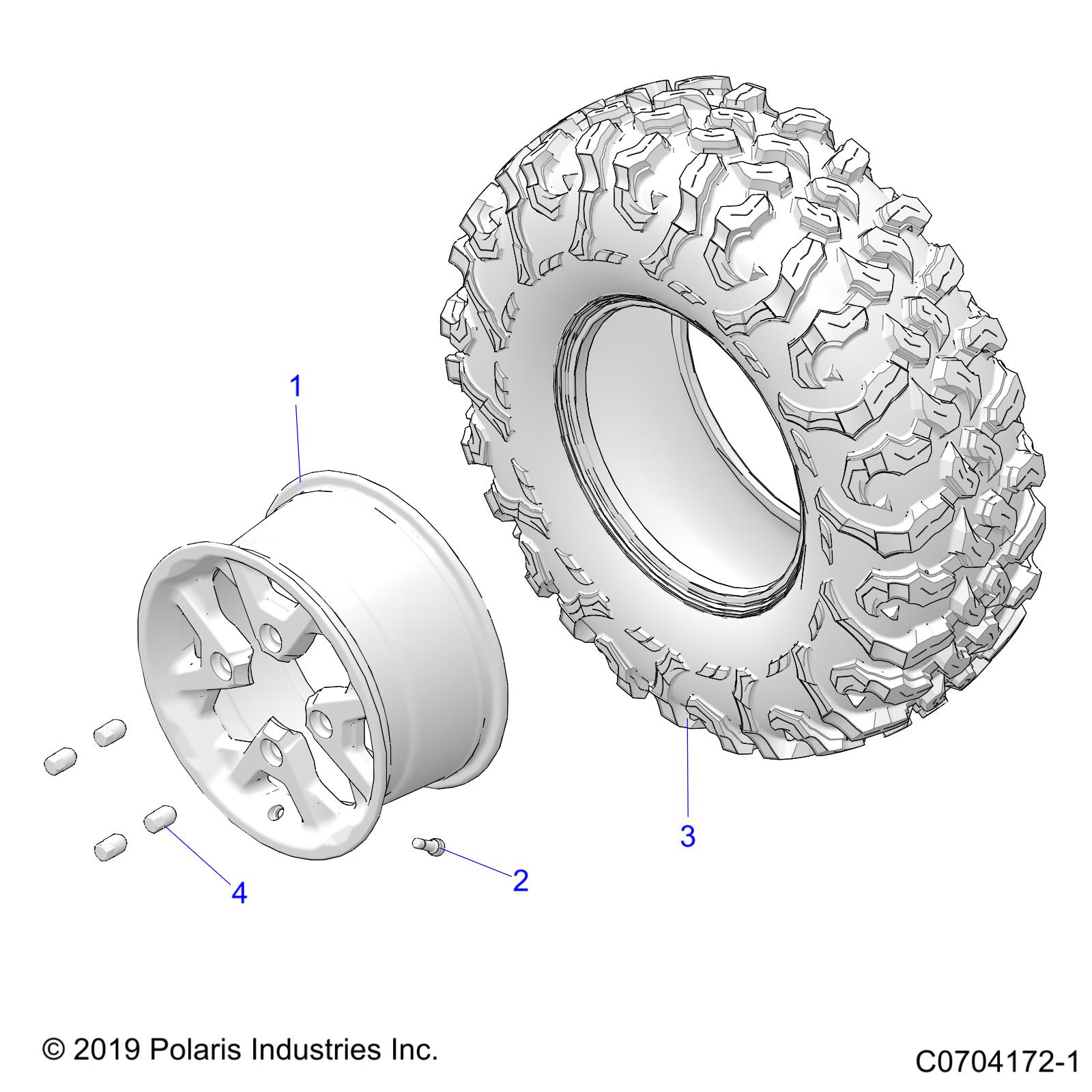 Part Number : 1523324-744 RIM  14 X 7