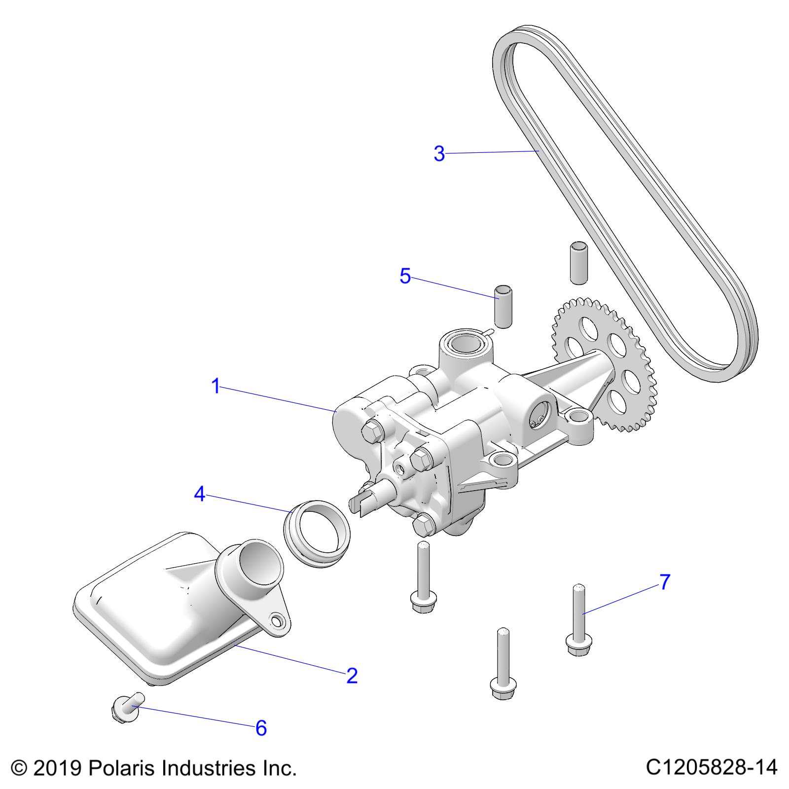 Part Number : 3023141 OIL PUMP