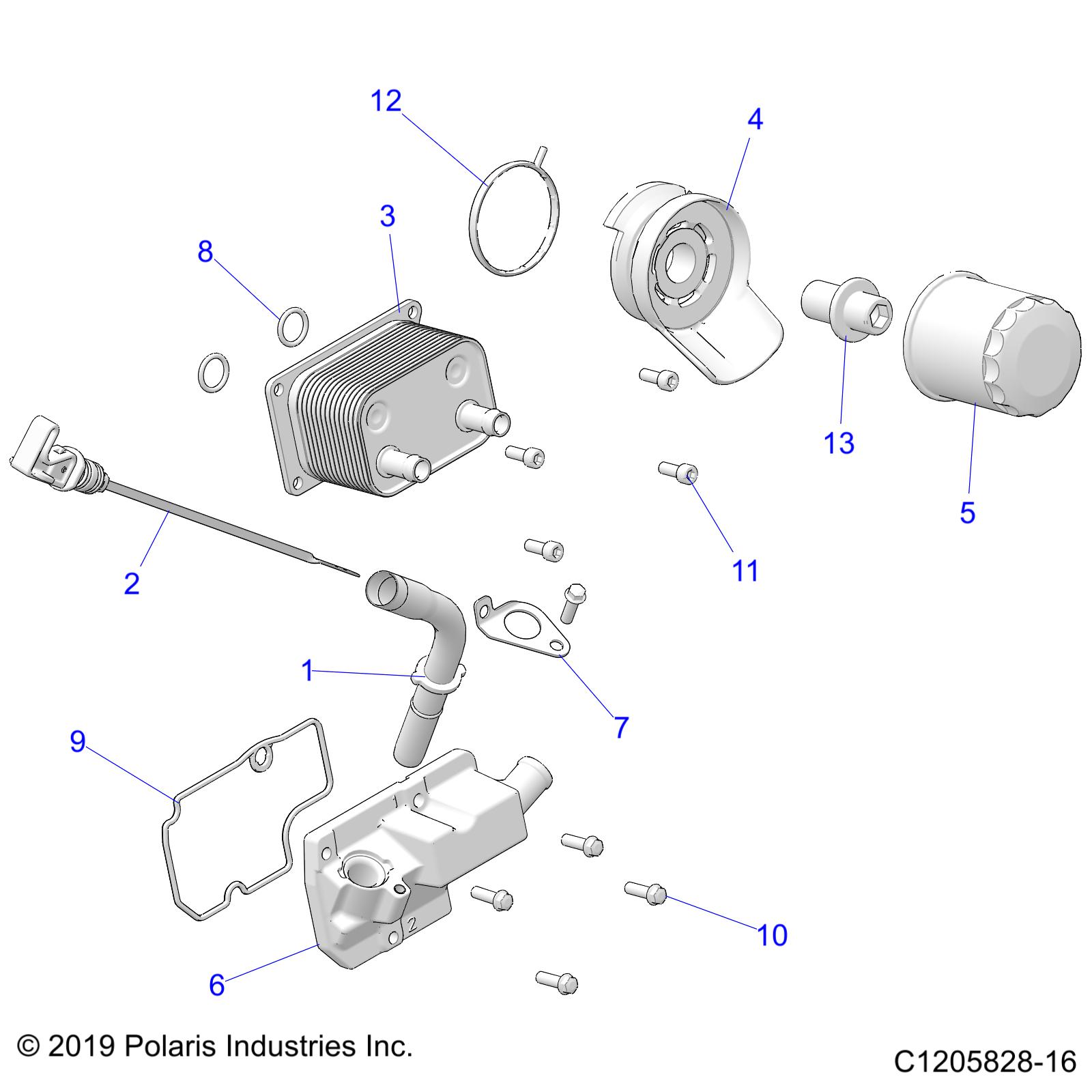 Foto diagrama Polaris que contem a peça 3022896