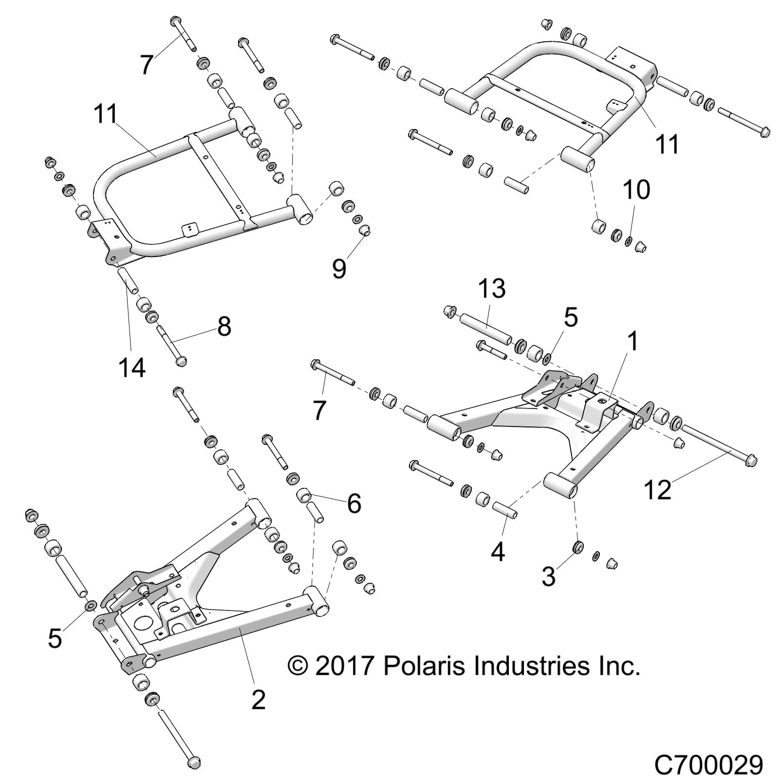 Part Number : 1022802-647 CONTROL ARM WELD REAR LWR LEFT