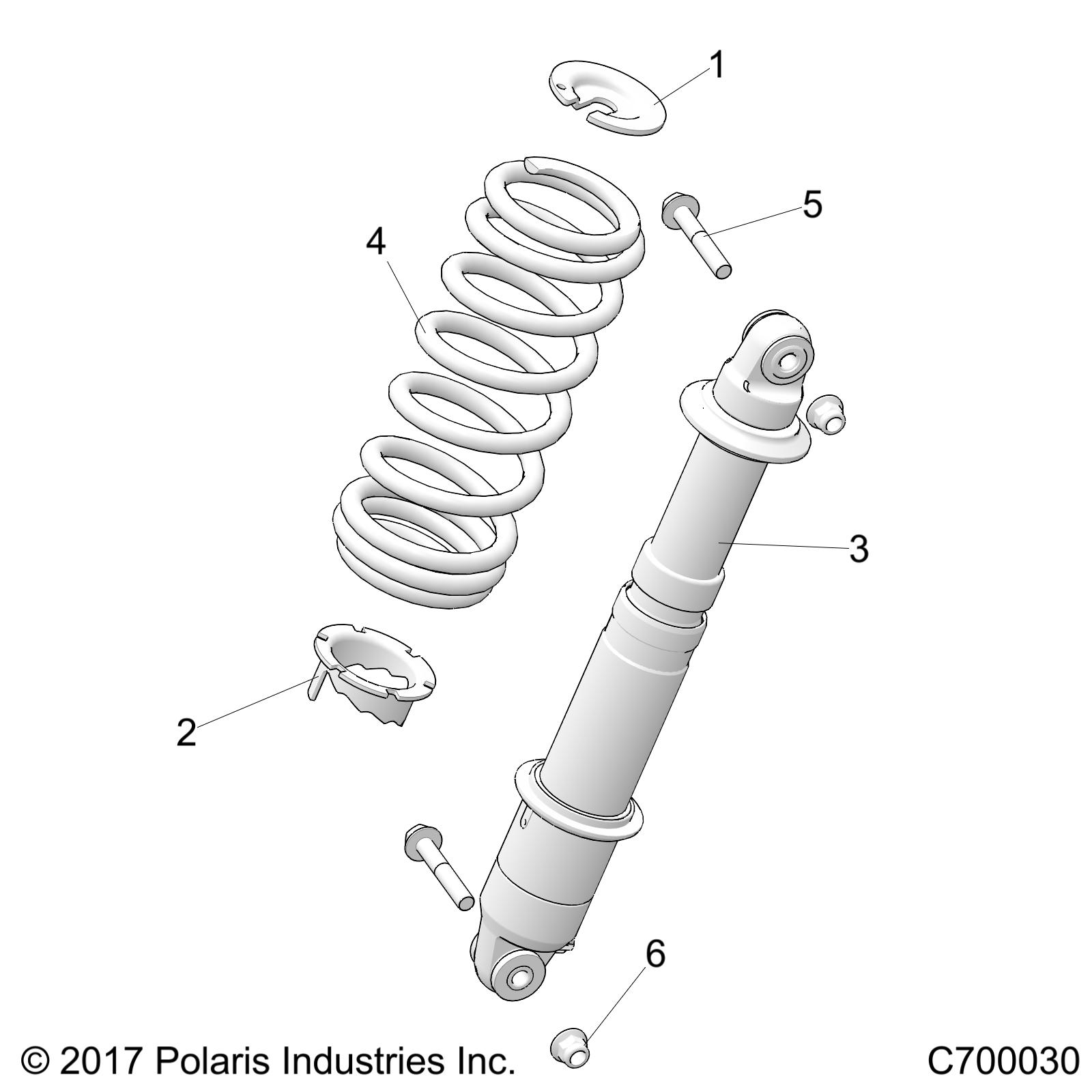 Part Number : 7044727-458 SPRING 240#  15.3 IN  MATTE BL