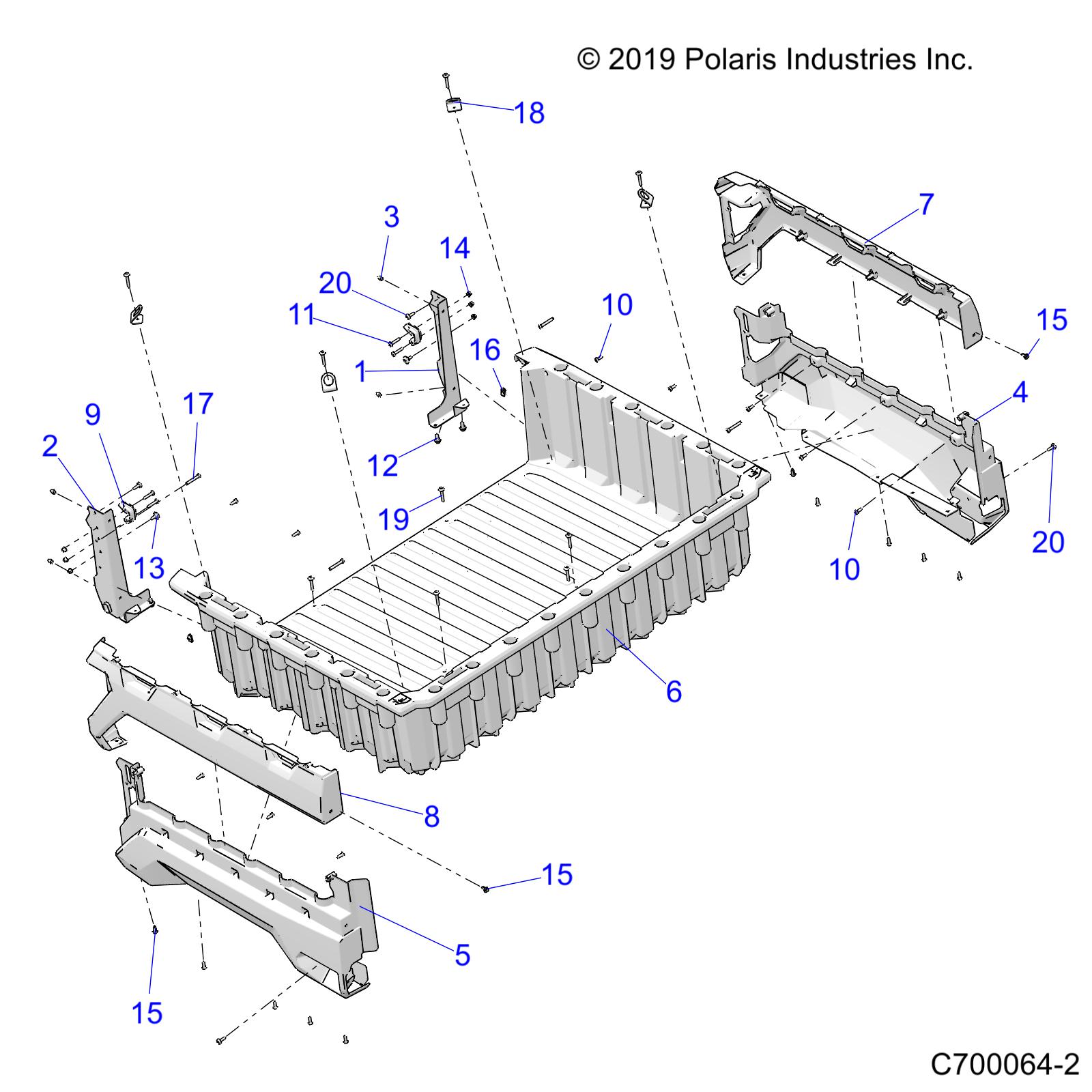 Part Number : 5454107-685 TRIM PANEL  RIGHT  SUEDE SB GR