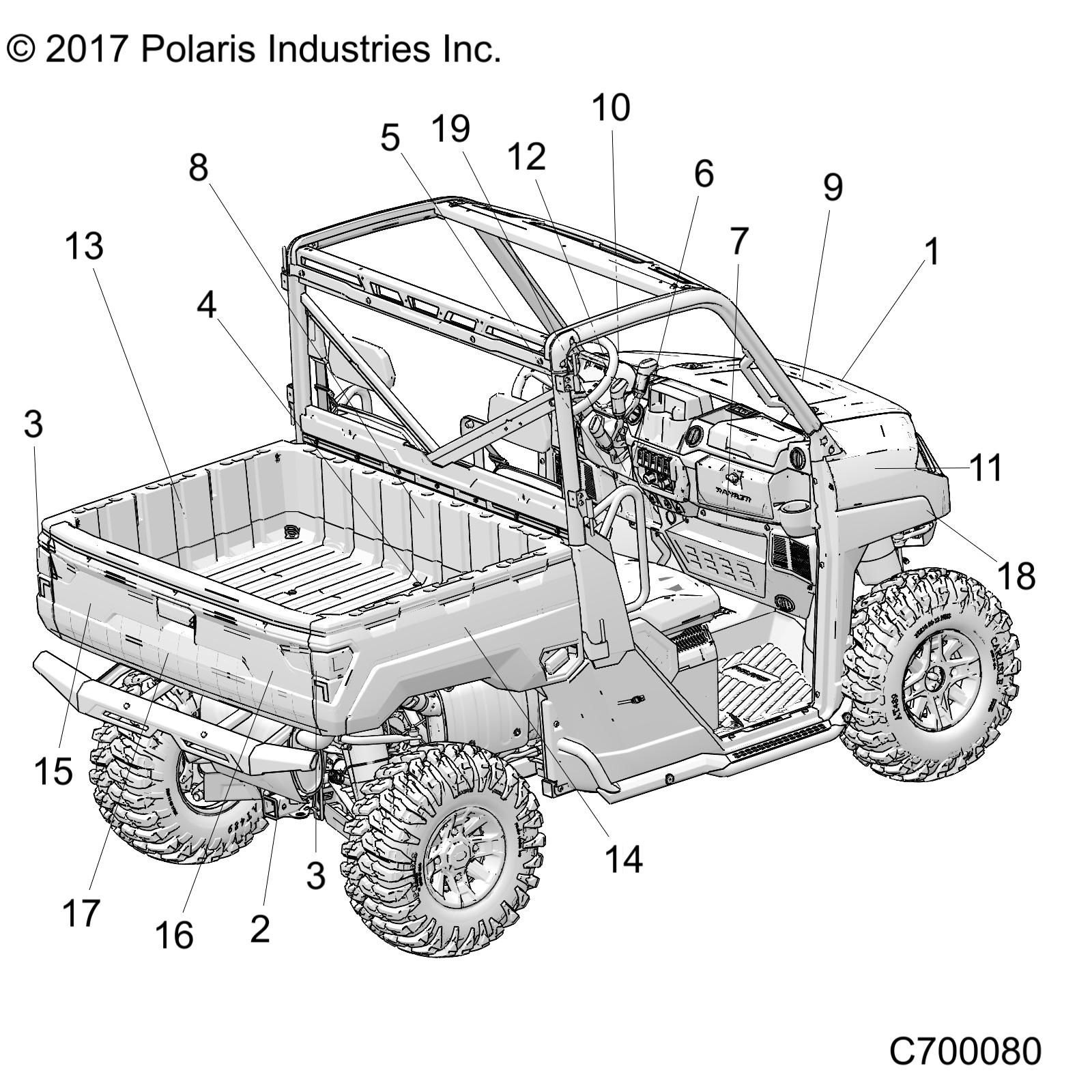 Part Number : 7188703 HOOD CENTER DECAL