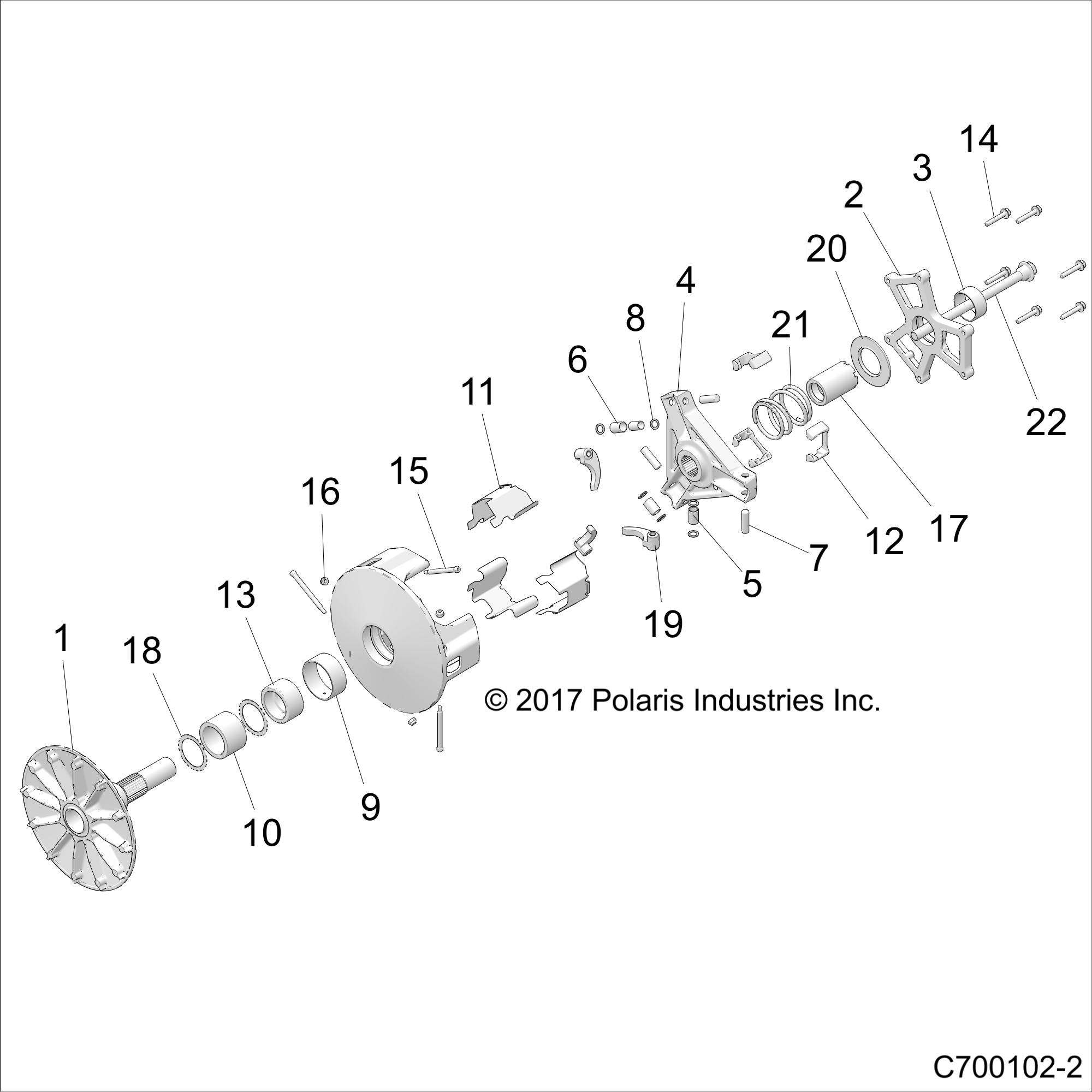 Part Number : 7045066 CLUTCH SPRING  57-223