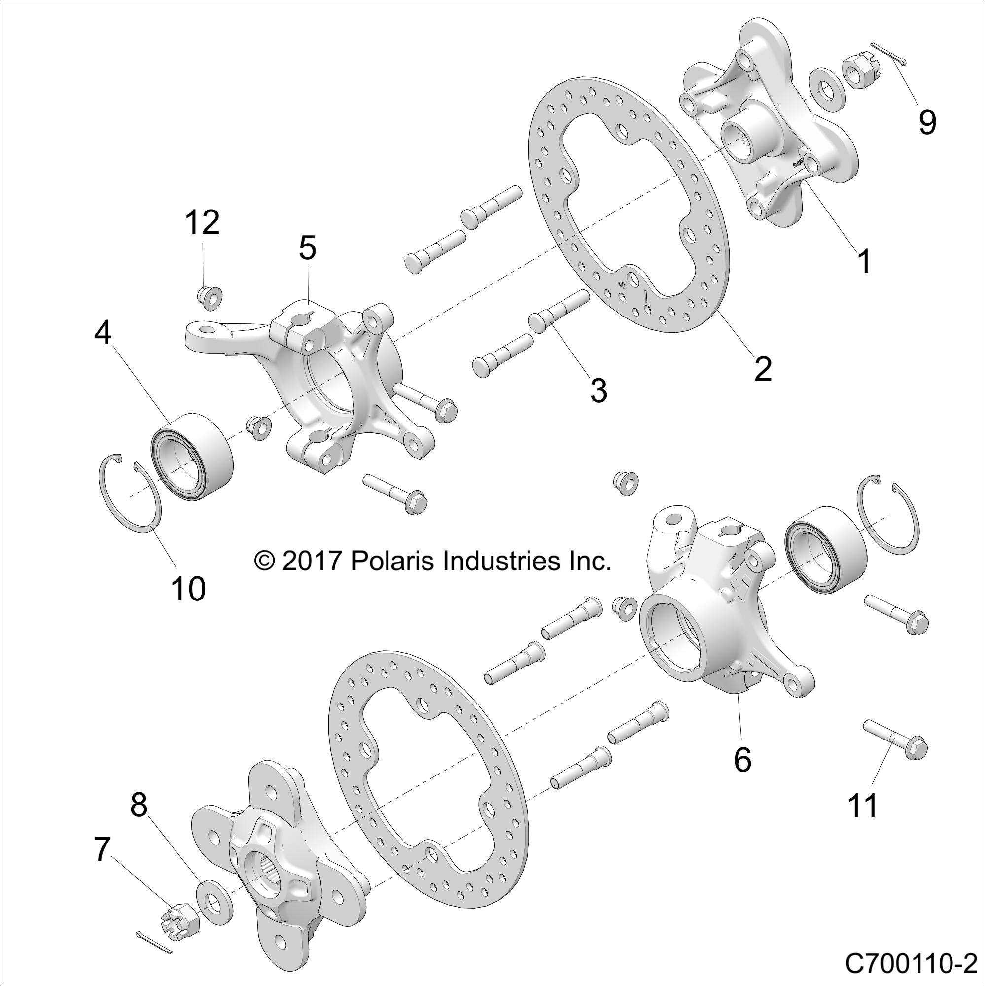 Part Number : 5141261 KNUCKLE  FRONT  RIGHT  MACHINE