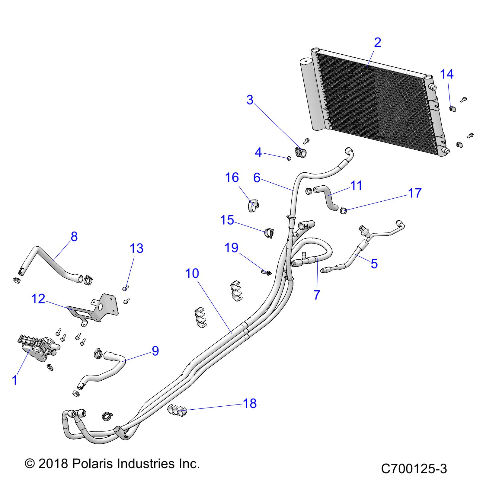 Part Number : 5416214 HVAC HOSE  RGR