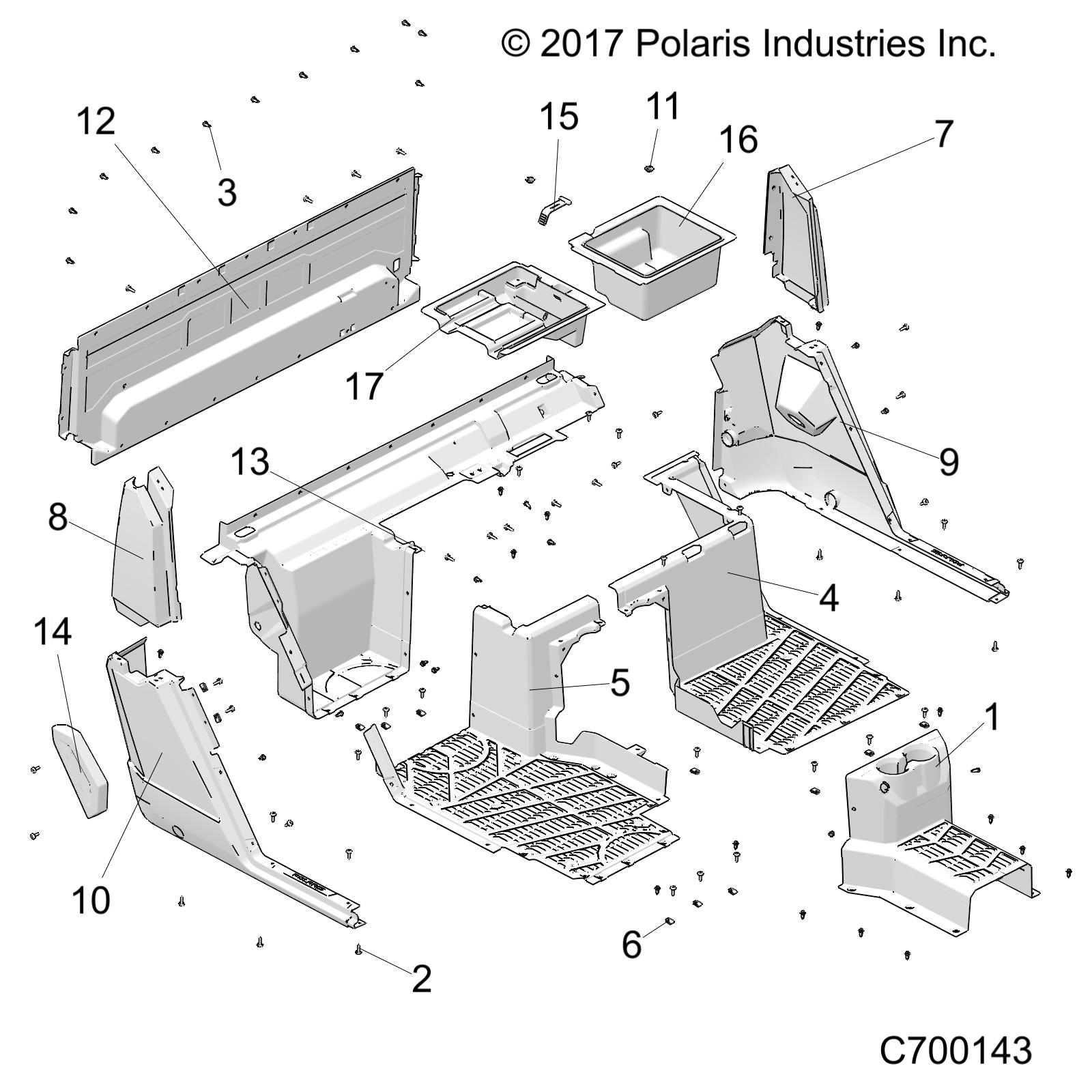 Part Number : 5454378-070 CLOSE OFF COVER  REAR