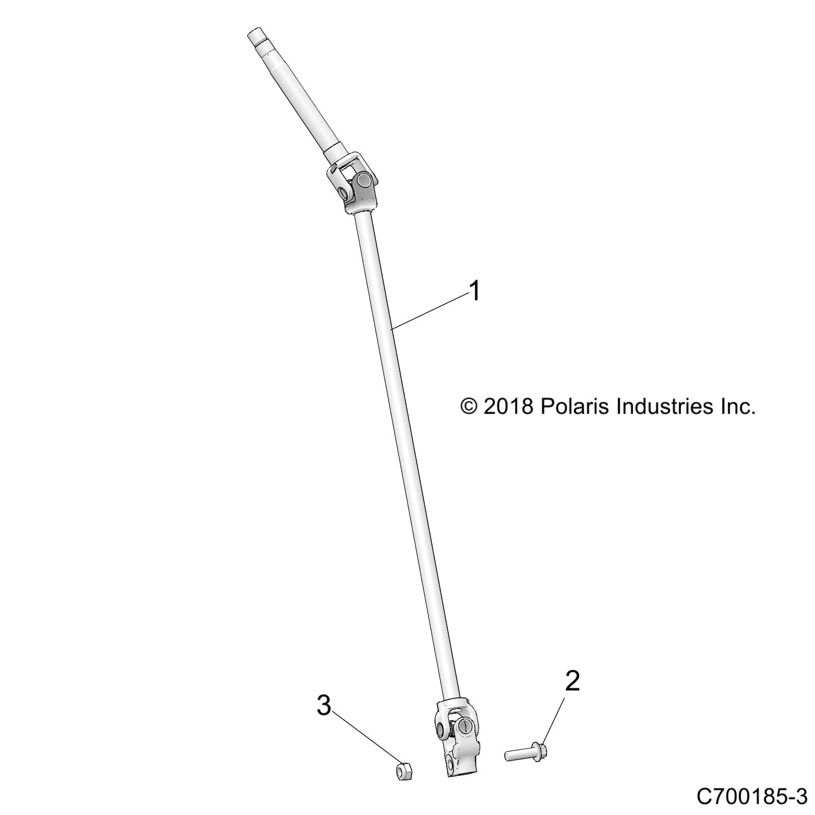 Foto diagrama Polaris que contem a peça 1823727