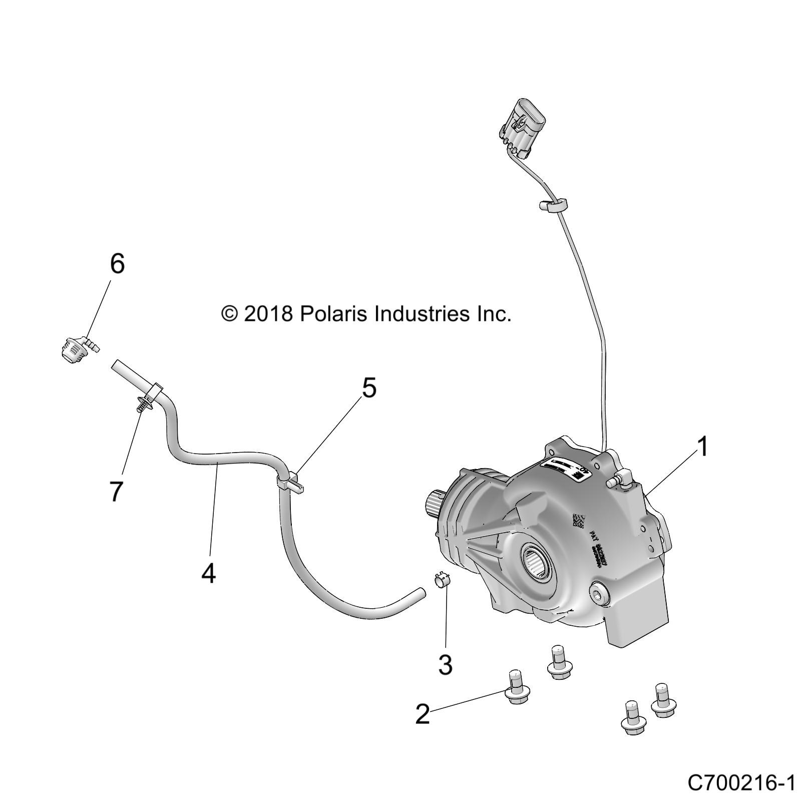Part Number : 1334266 ASM-GEARCASE FRONT