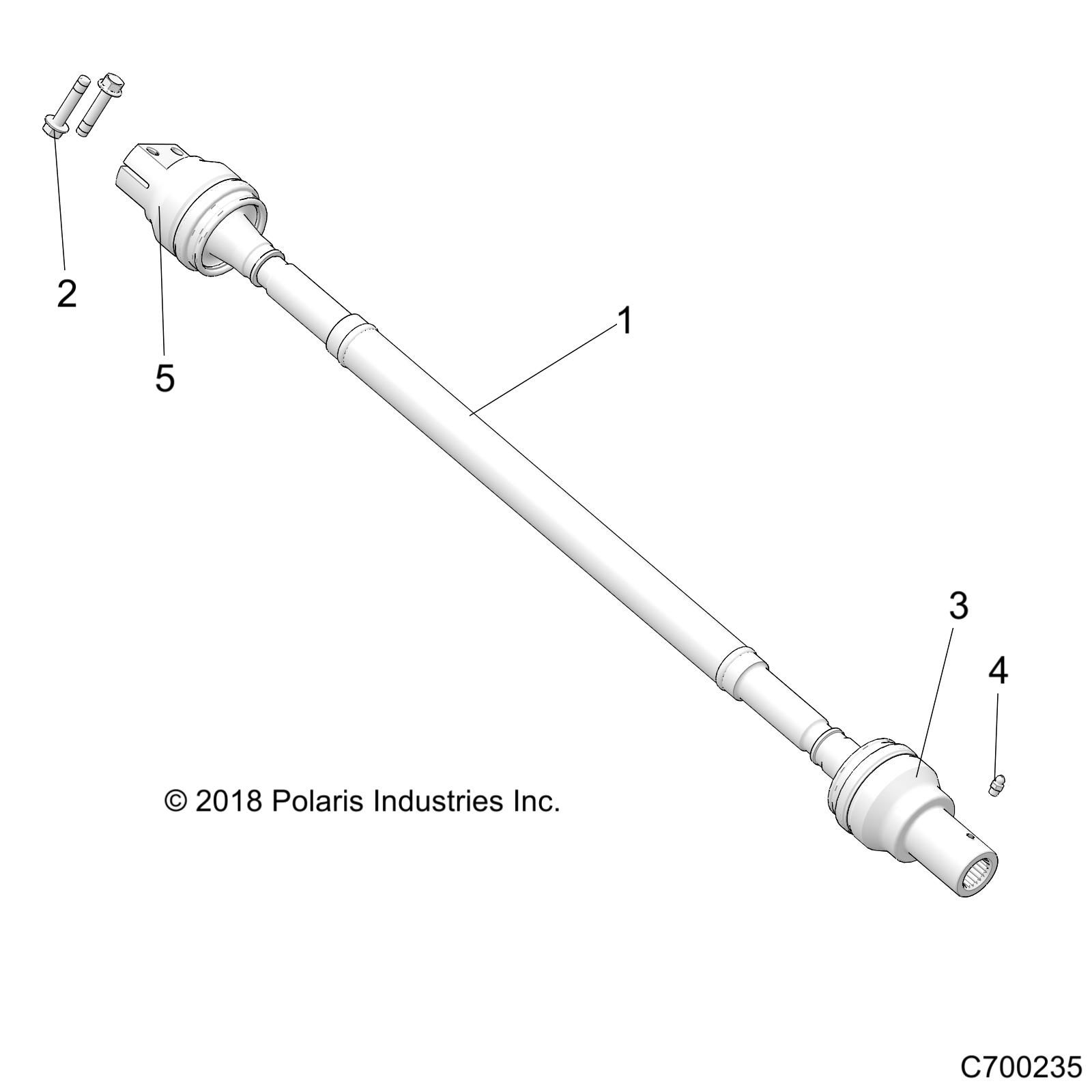 Foto diagrama Polaris que contem a peça 1333924