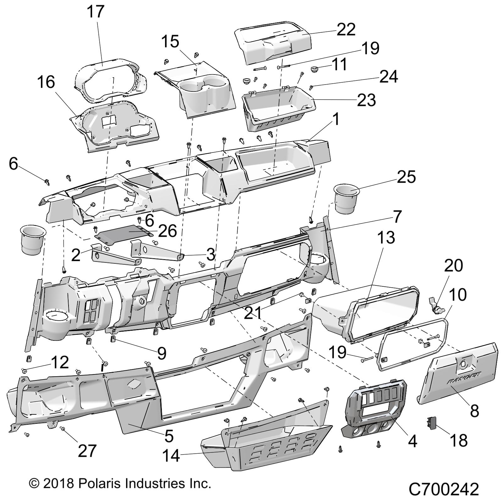 Part Number : 5436836-593 HOLDER-CUP ORG MAD