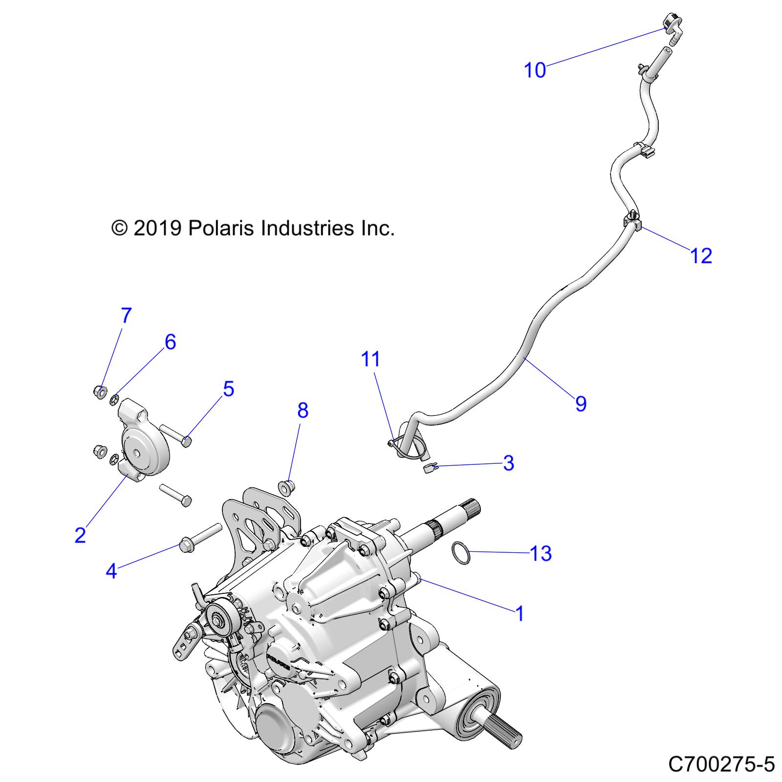 Part Number : 1334350 ASM-GEARCASE COMPLETE DIFF PB