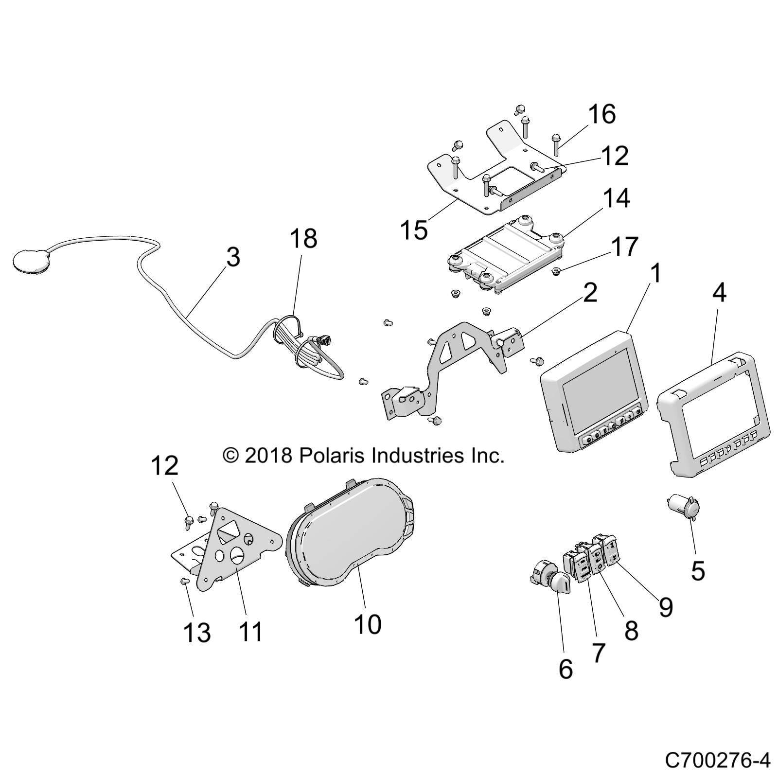 Part Number : 5266963-329 BRKT-SCM AMP ECOAT