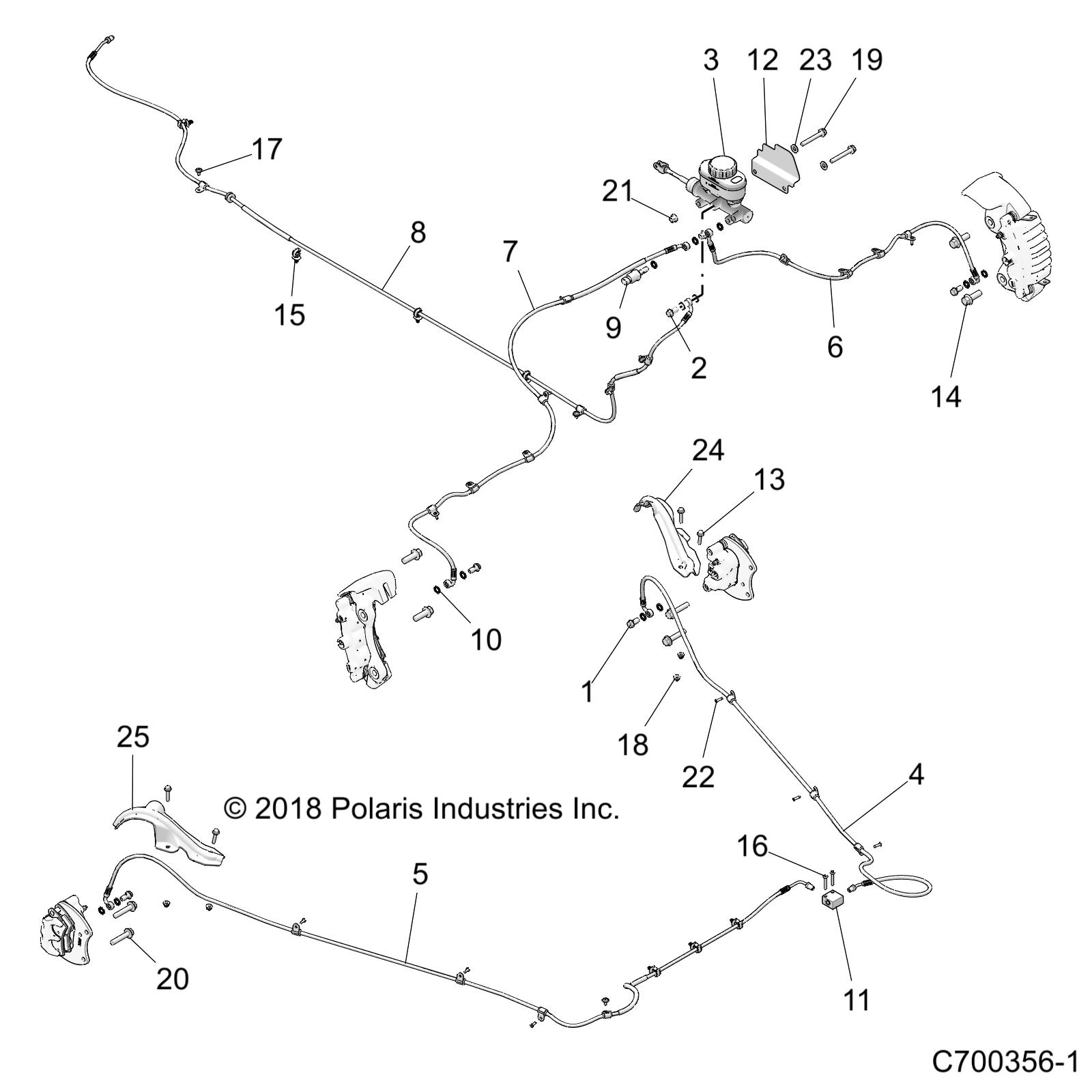 Part Number : 1913223 TANDEM MASTER CYLINDER ASSEMBL