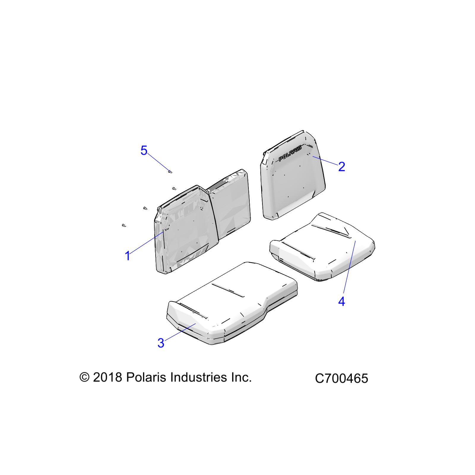 Foto diagrama Polaris que contem a peça 2689015