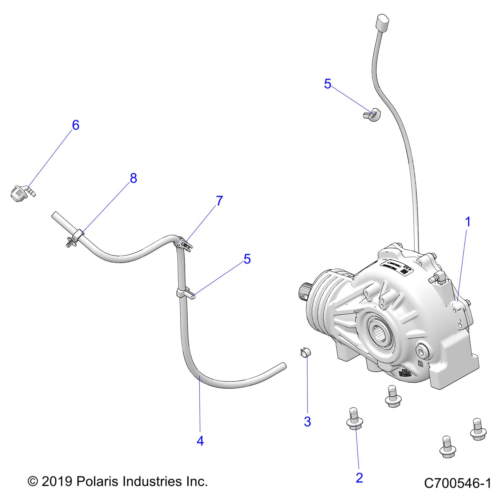 Part Number : 1334625 ASM-GEARCASE FRONT