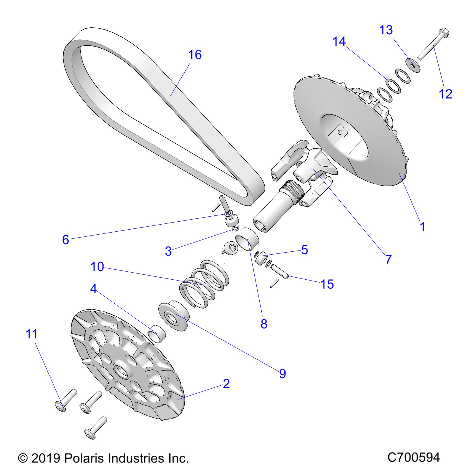 Part Number : 1323824 ASM-DRVN STATIONARY P190X MU