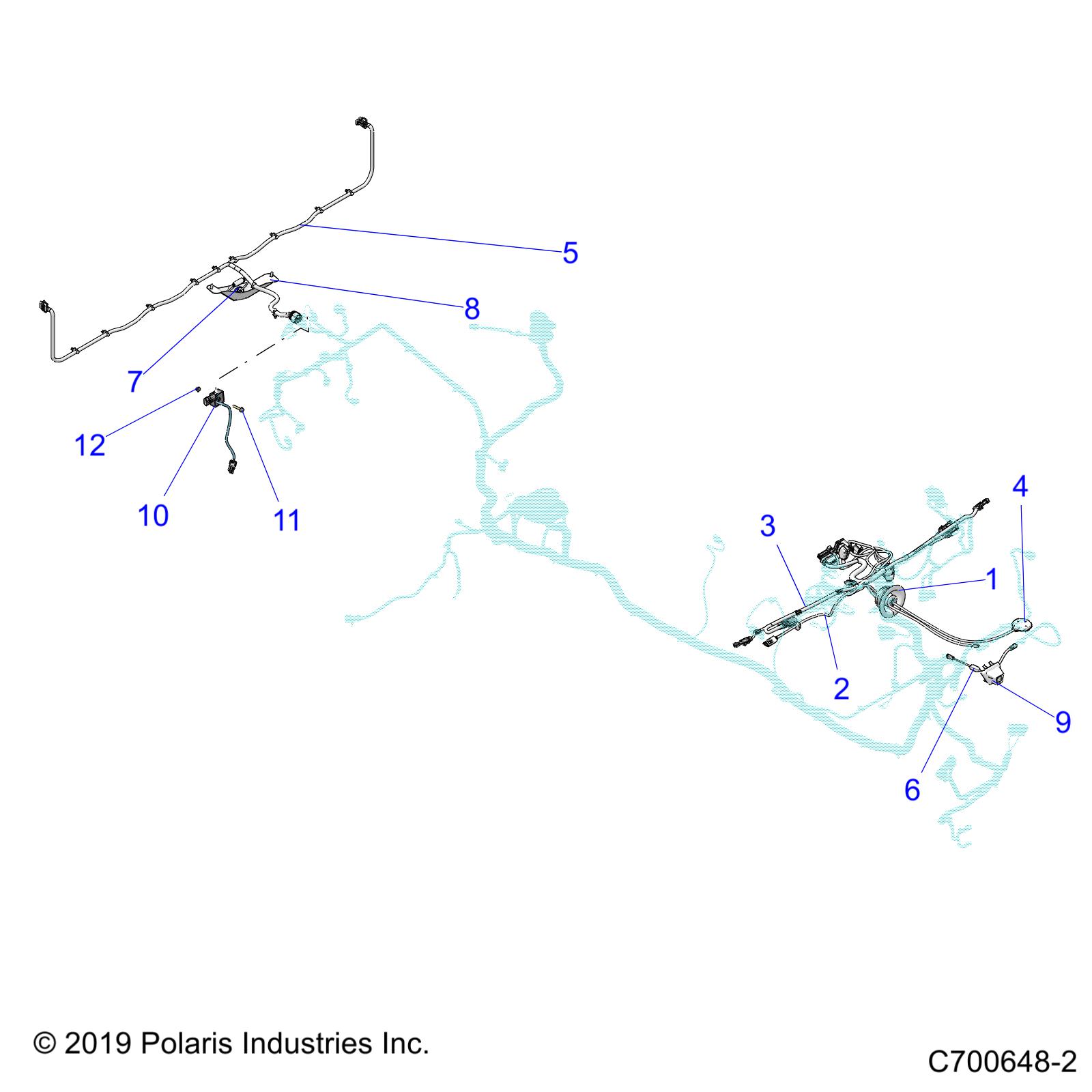 Part Number : 2415224 RIDE COMMAND HARNESS