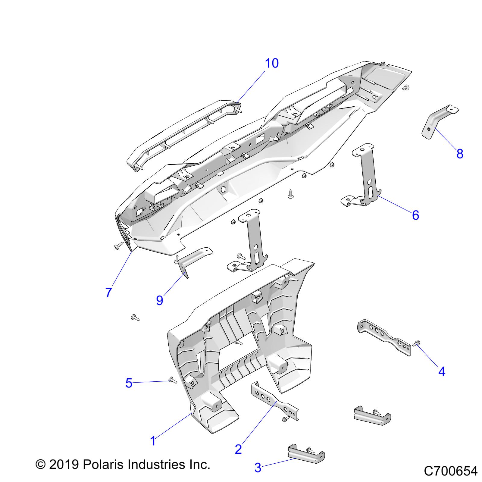 Part Number : 5455743-464 COVER-CENTER PNT STH BLK