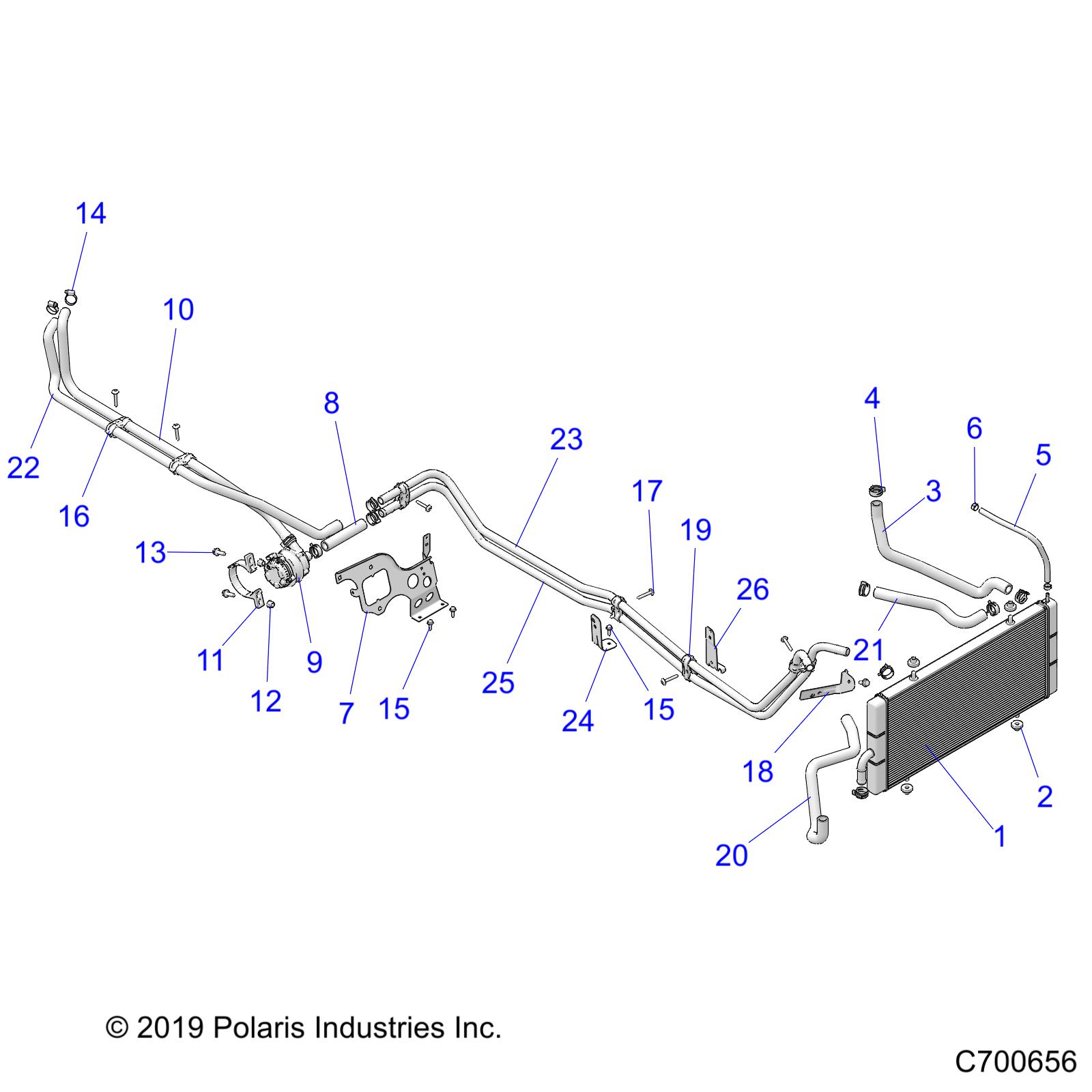 Part Number : 1241387 ASM-RADIATOR CORE