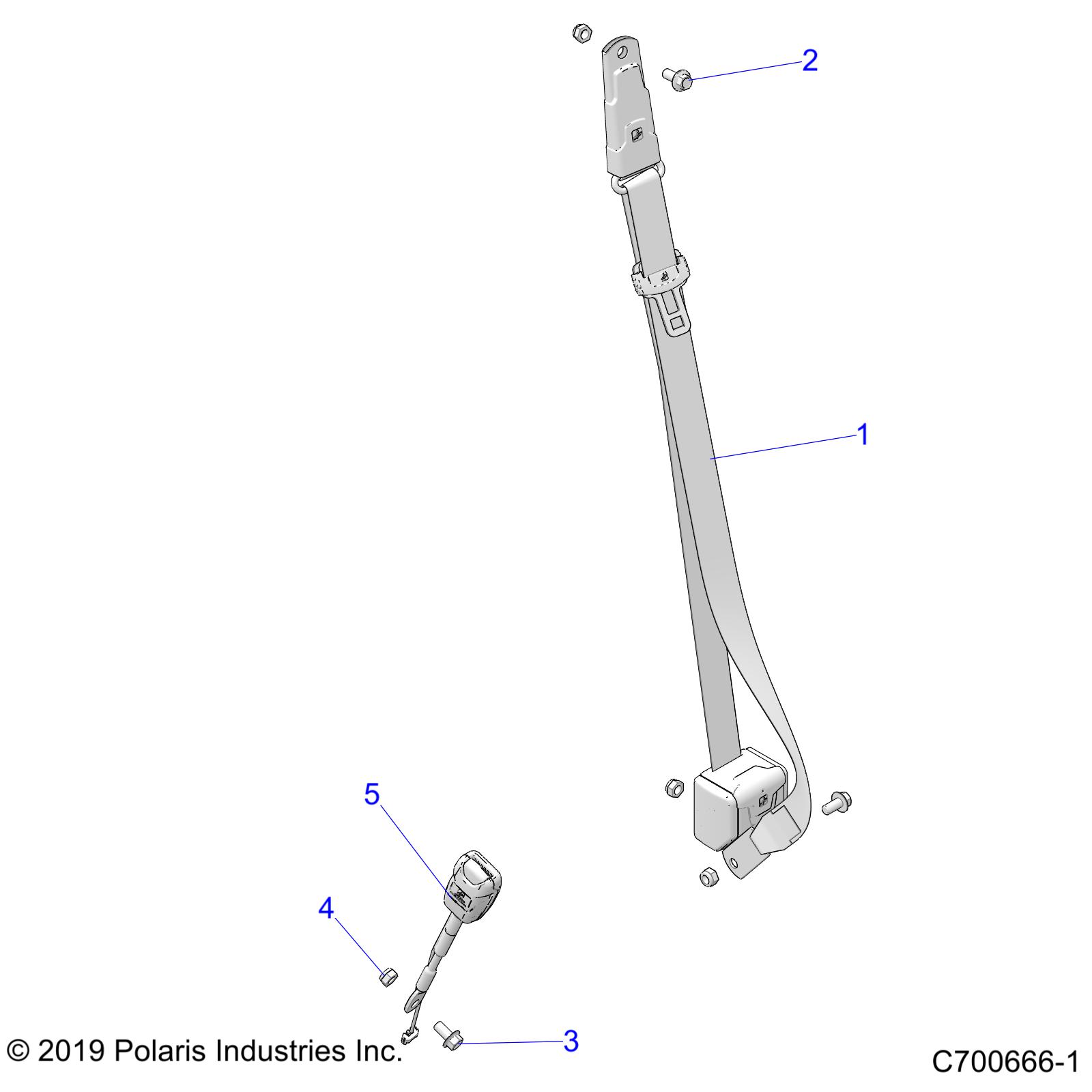 Foto diagrama Polaris que contem a peça 2635134