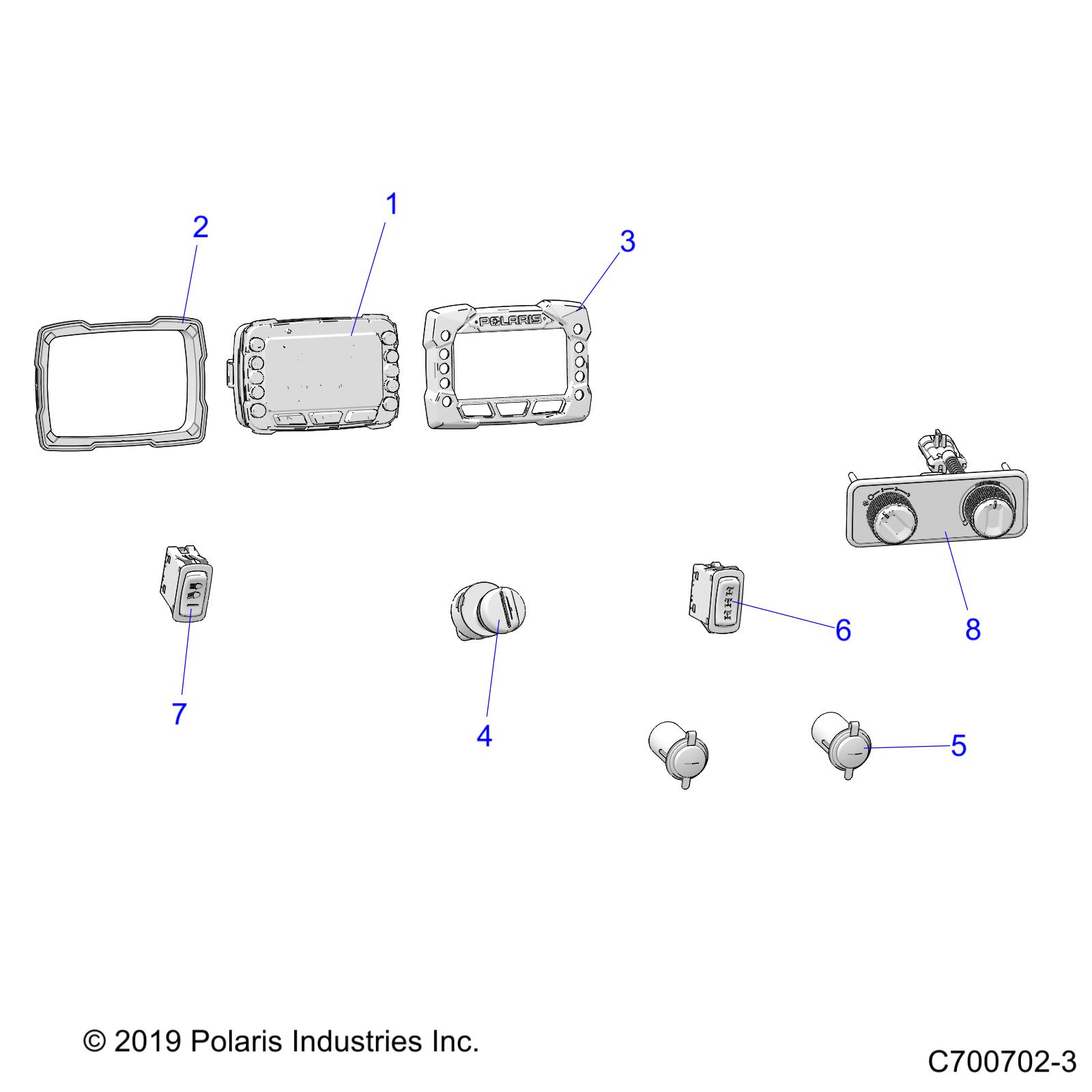 Part Number : 3280841 GUAGE ASSEMBLY