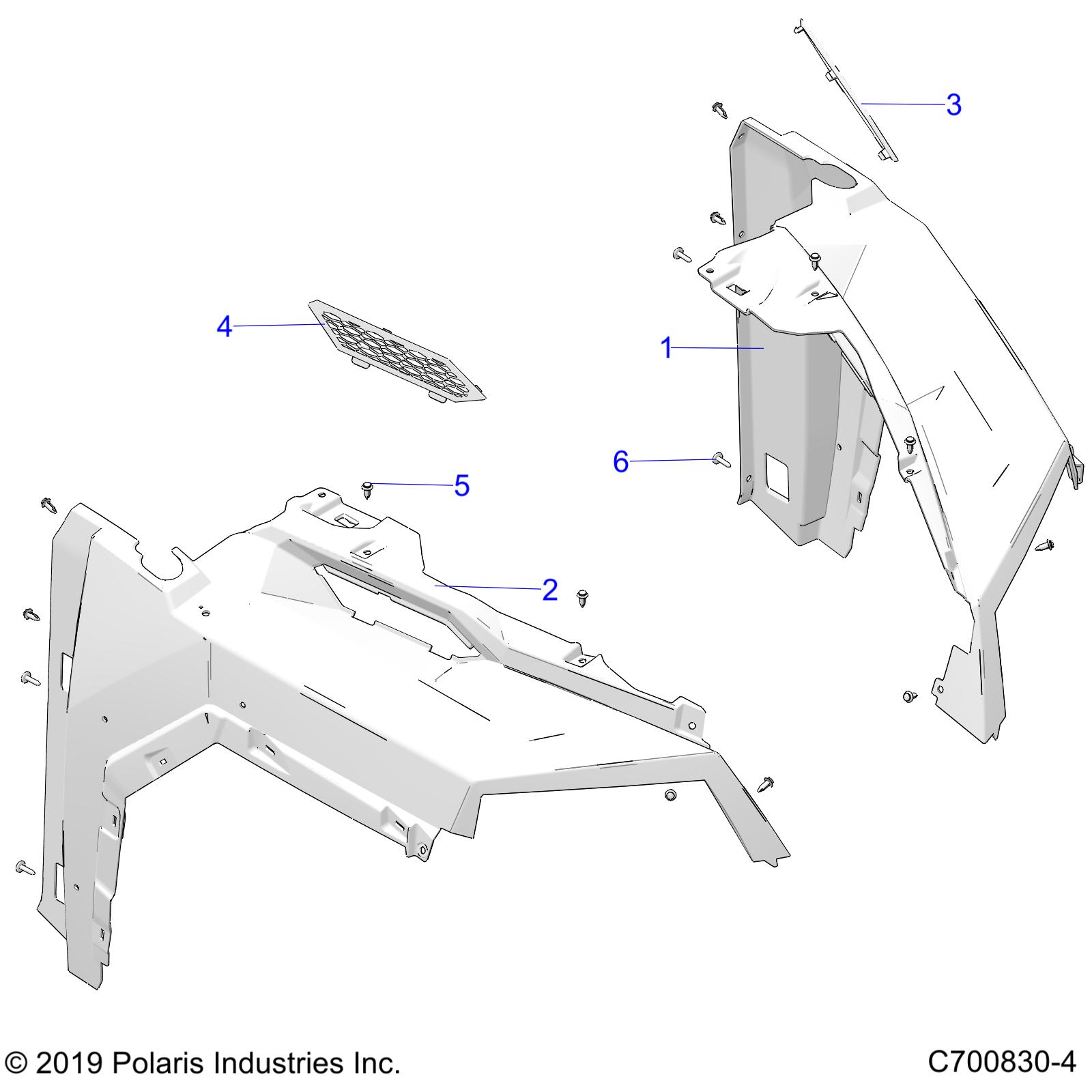 Part Number : 5456606-509 FENDER-FR PNT LH RTR S.GRAPH