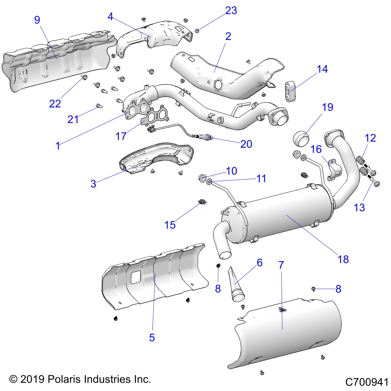 Part Number : 1263215 SILENCER ASSEMBLY  RGR