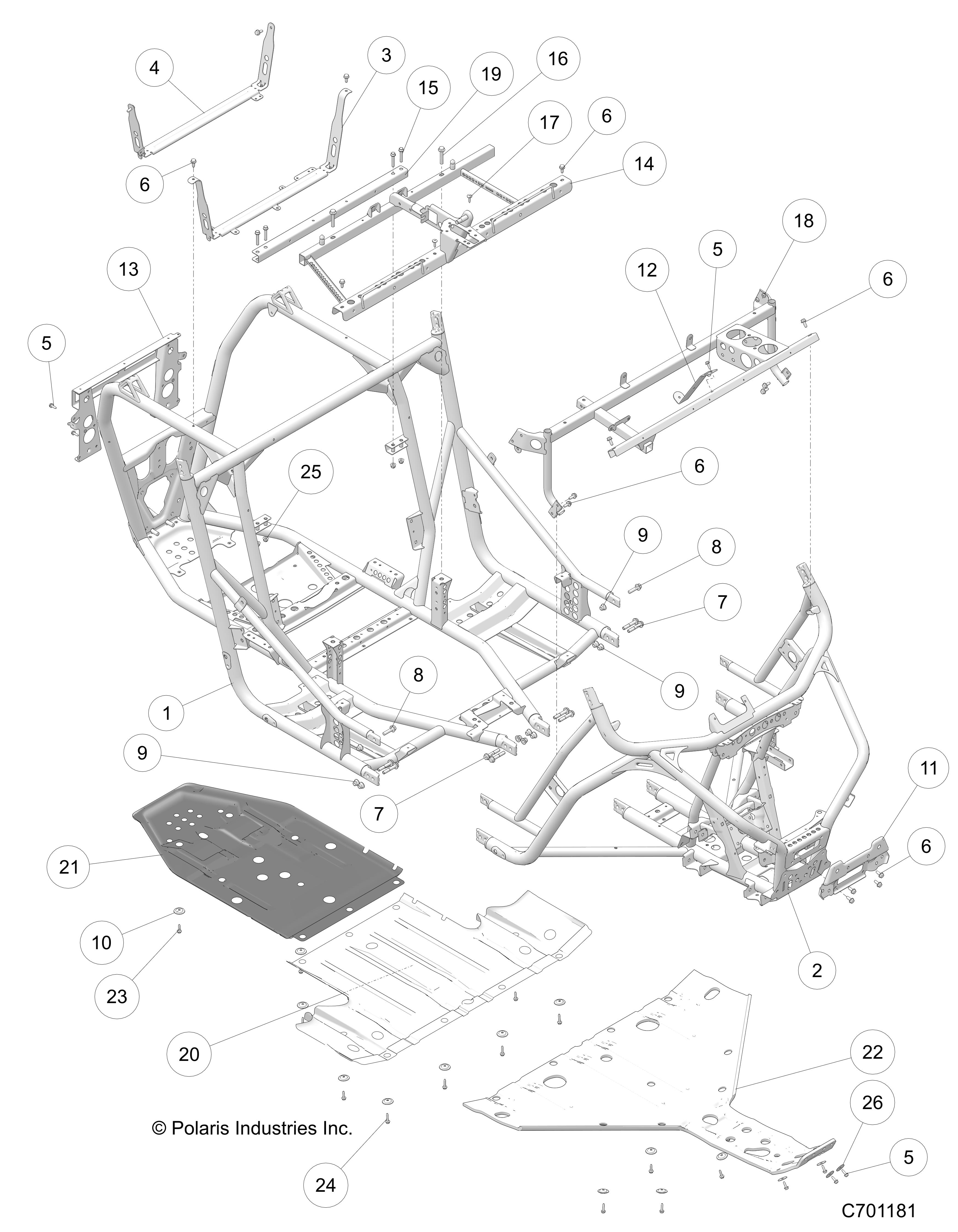 Part Number : 5453214 SKIDPLATE-HMW FRT BUMPER WRAP