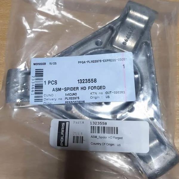 Part Number : 1323558 HEAVY DUTY SPIDER ASSEMBLY  - Peça Polaris