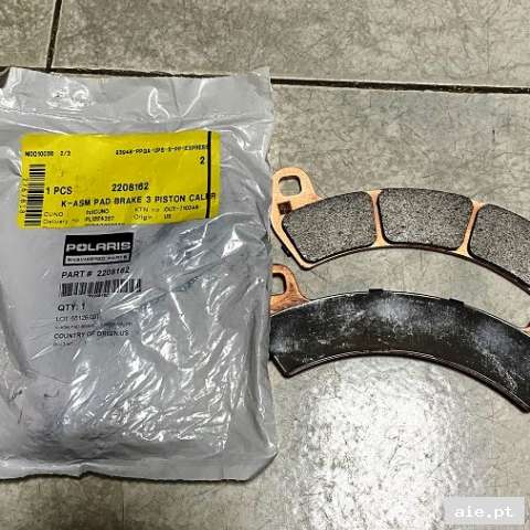 Part Number : 2208162 BRAKE PAD ASSEMBLY  - Peça Polaris