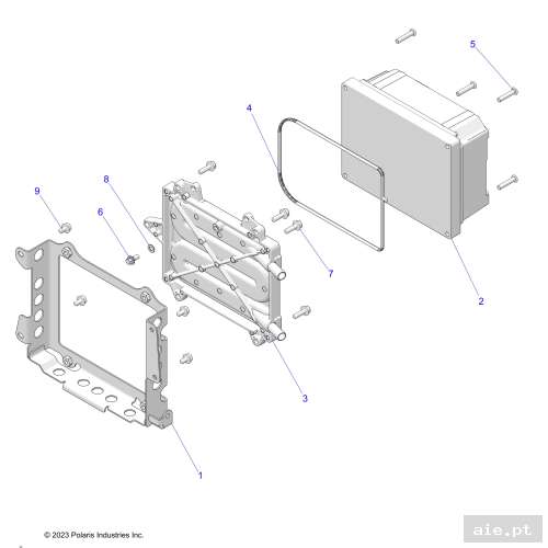 Part Number : 2417506 MCU-PGMRGRFS900A  - Peça Polaris
