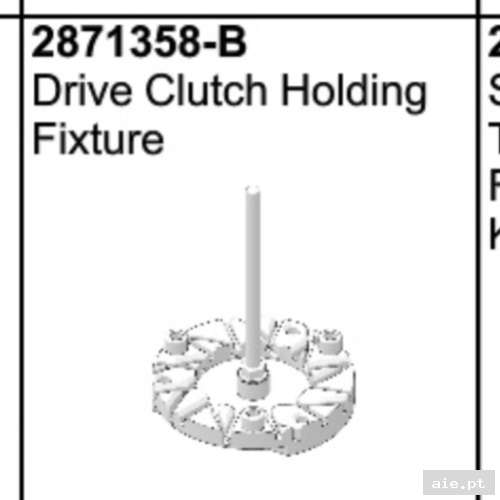 Part Number : 2871358-B DRIVE CLUTCH HOLDING FIXTURE (ATV. SIDE X SIDE)  - Peça Polaris