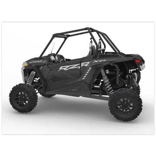 Part Number : 2879498-458 K-ROCK SLIDER LOPRO M.BLK  - Peça Polaris