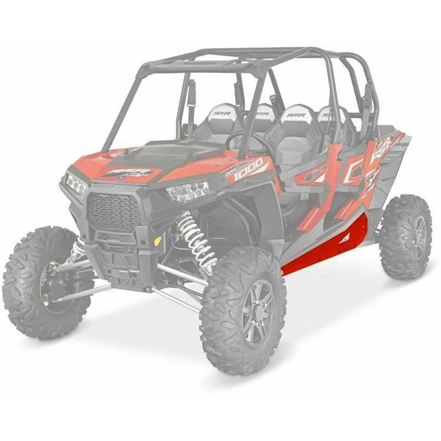 Part Number : 2881593-293 K-ROCK SLIDER LOPRO RZN4 I.RED  - Peça Polaris