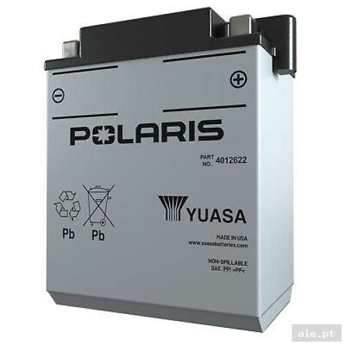 Part Number : 4012622 14AH DRY BATTERY WITHOUT ACID  - Peça Polaris