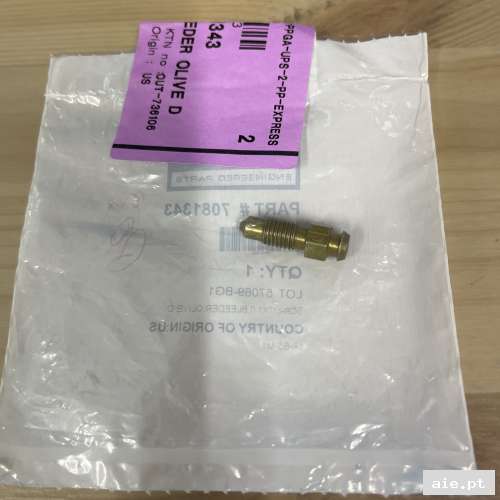 Part Number : 7081343 SCR-M7X1.0 BLEEDER OLIVE D