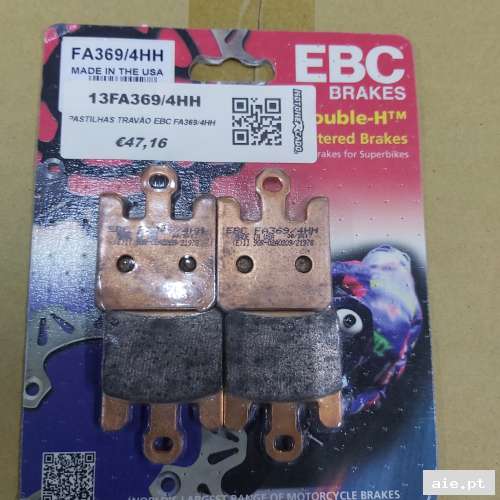 Part Number : FA369/4HH PASTILHAS TRAVÃO EBC FA369/4HH